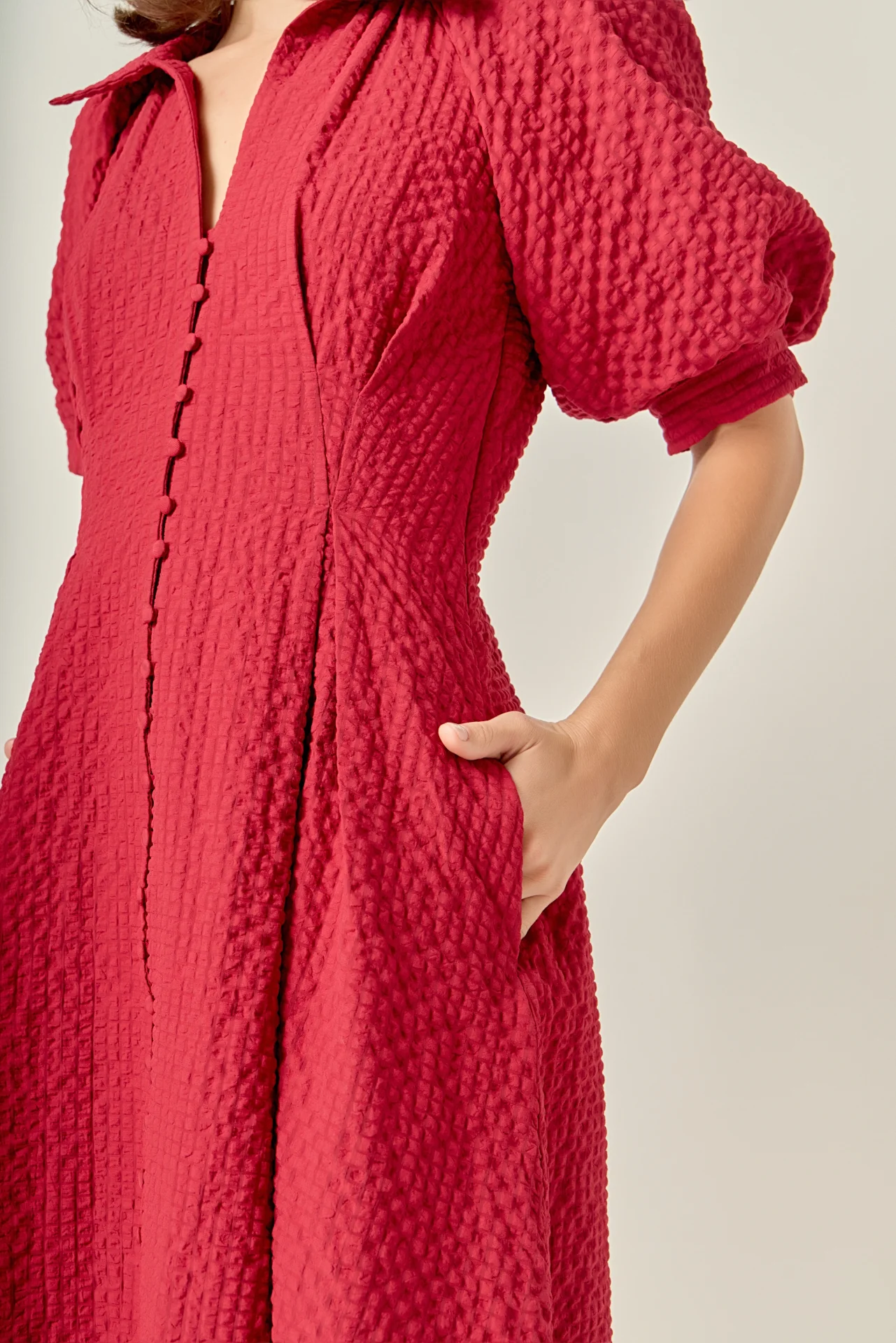 Shirt Midi Dress - Image 7