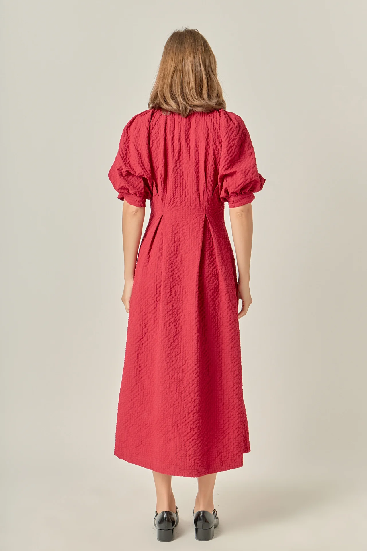Shirt Midi Dress - Image 9