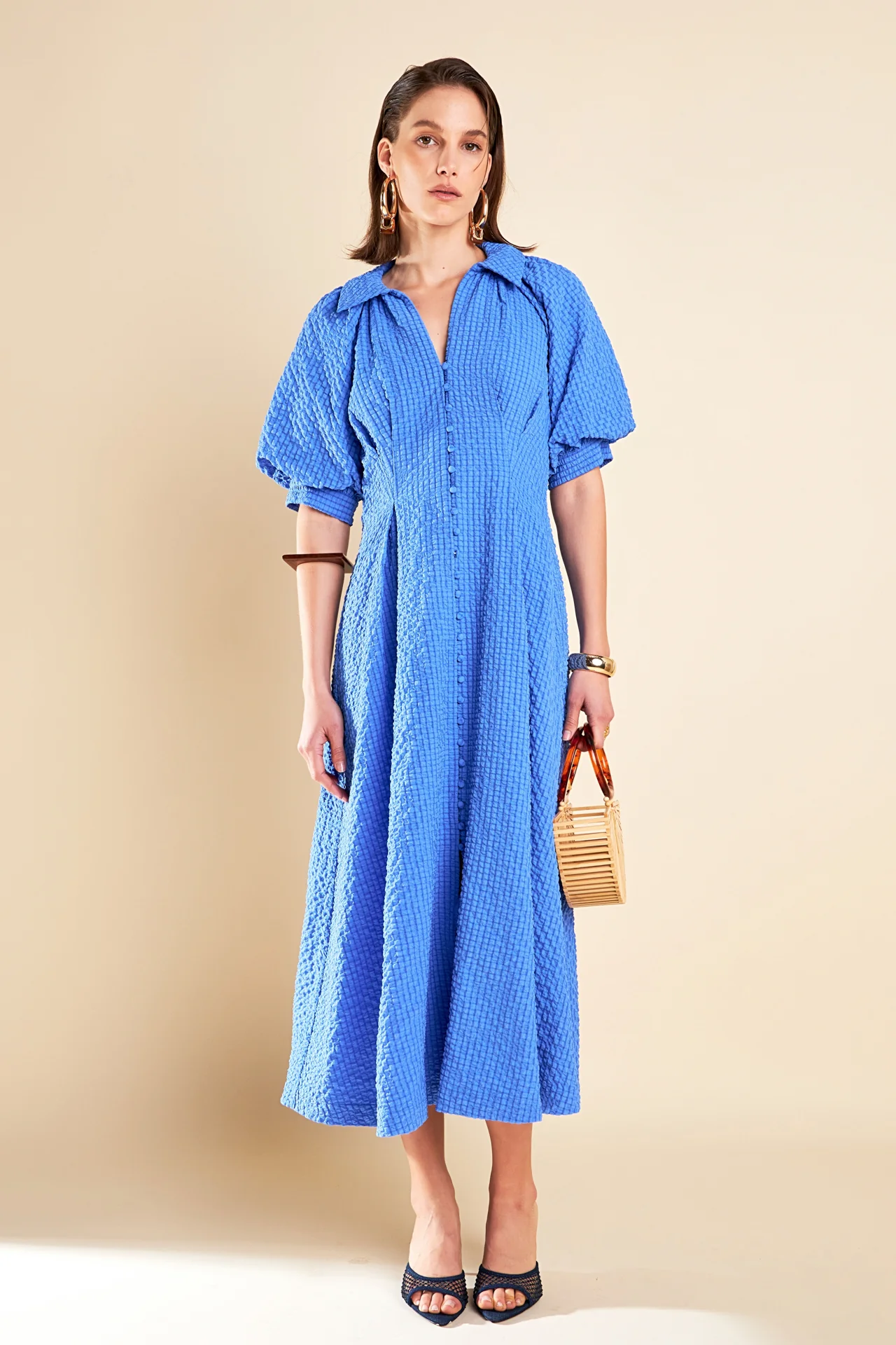 Shirt Midi Dress - Image 6