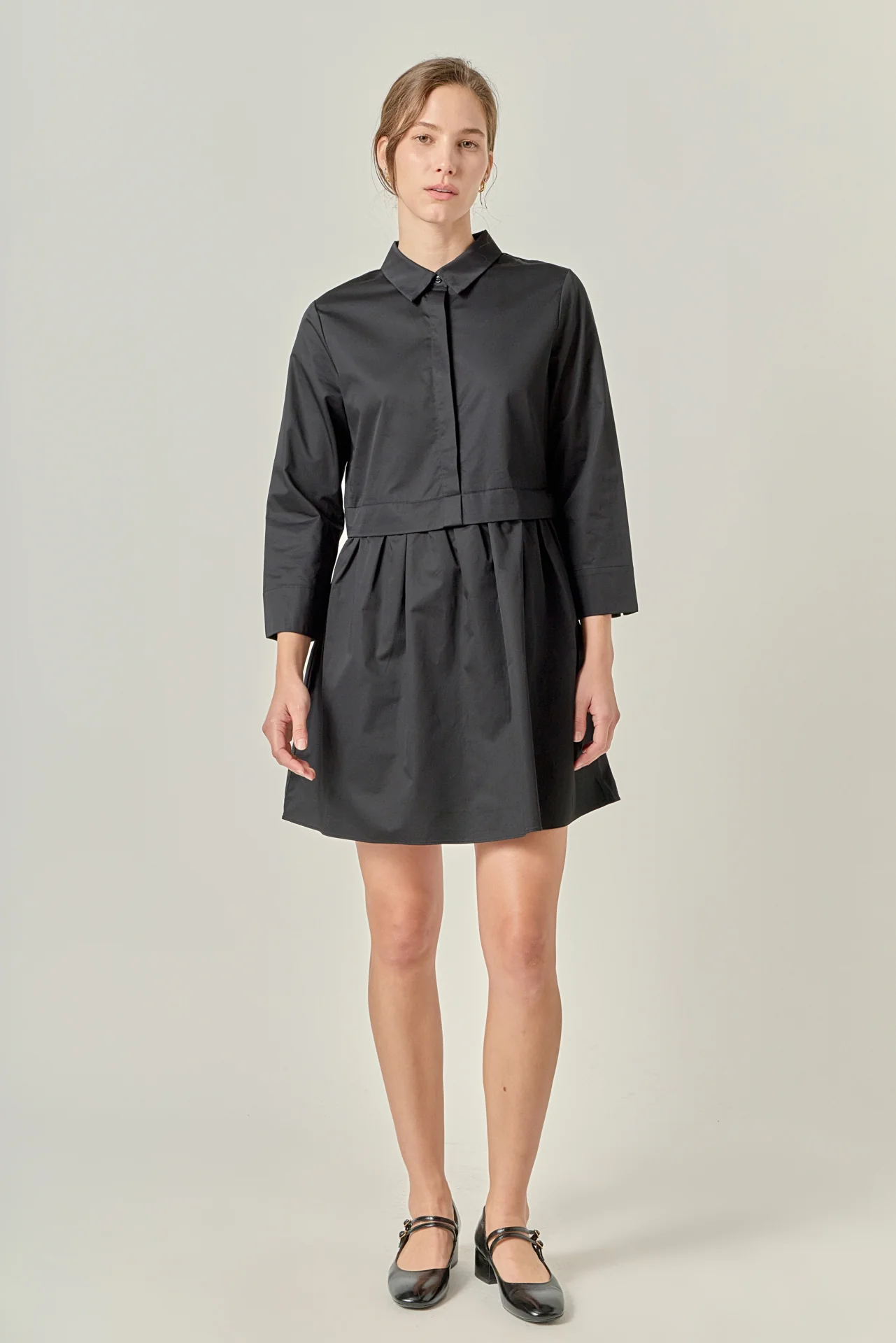 Mini Shirt Dress - Image 12