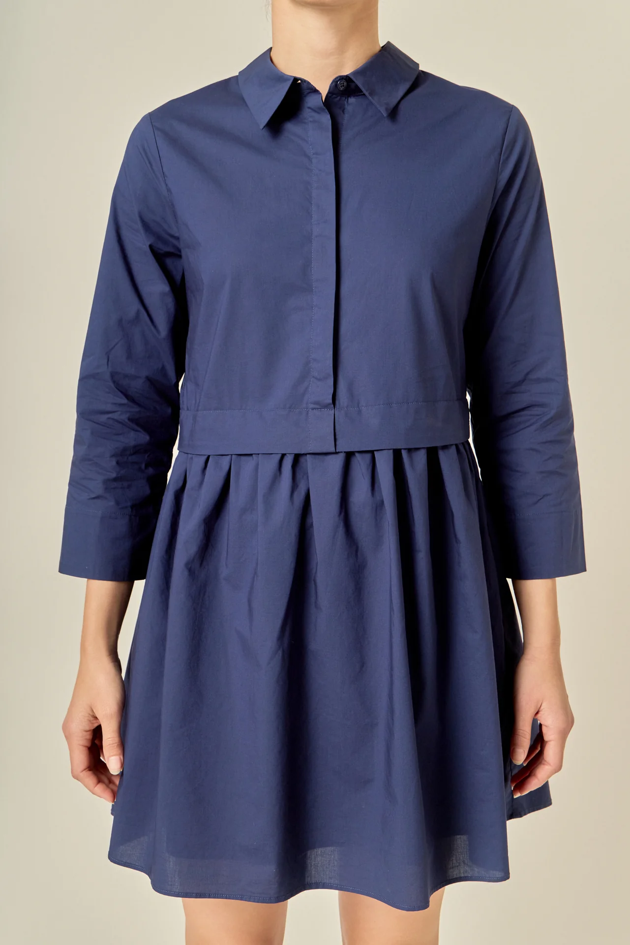 Mini Shirt Dress - Image 14