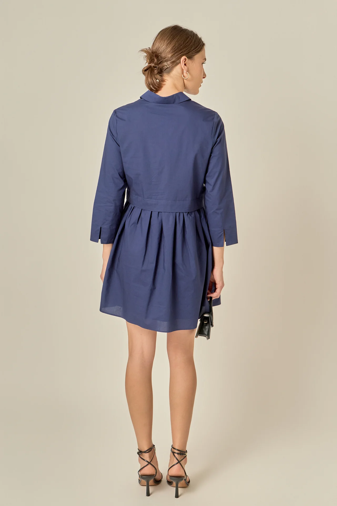 Mini Shirt Dress - Image 16