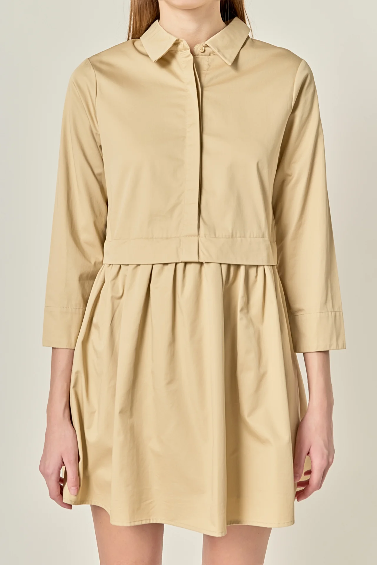 Mini Shirt Dress - Image 21