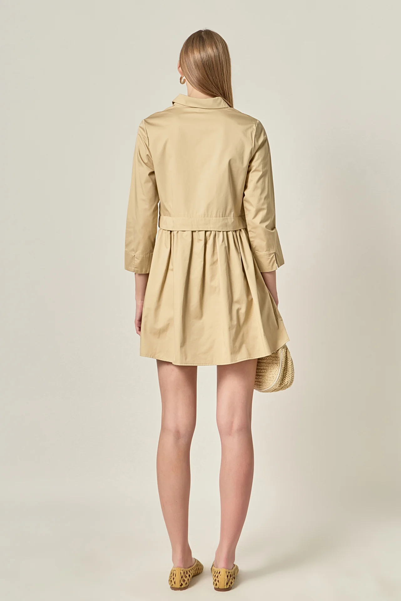 Mini Shirt Dress - Image 22