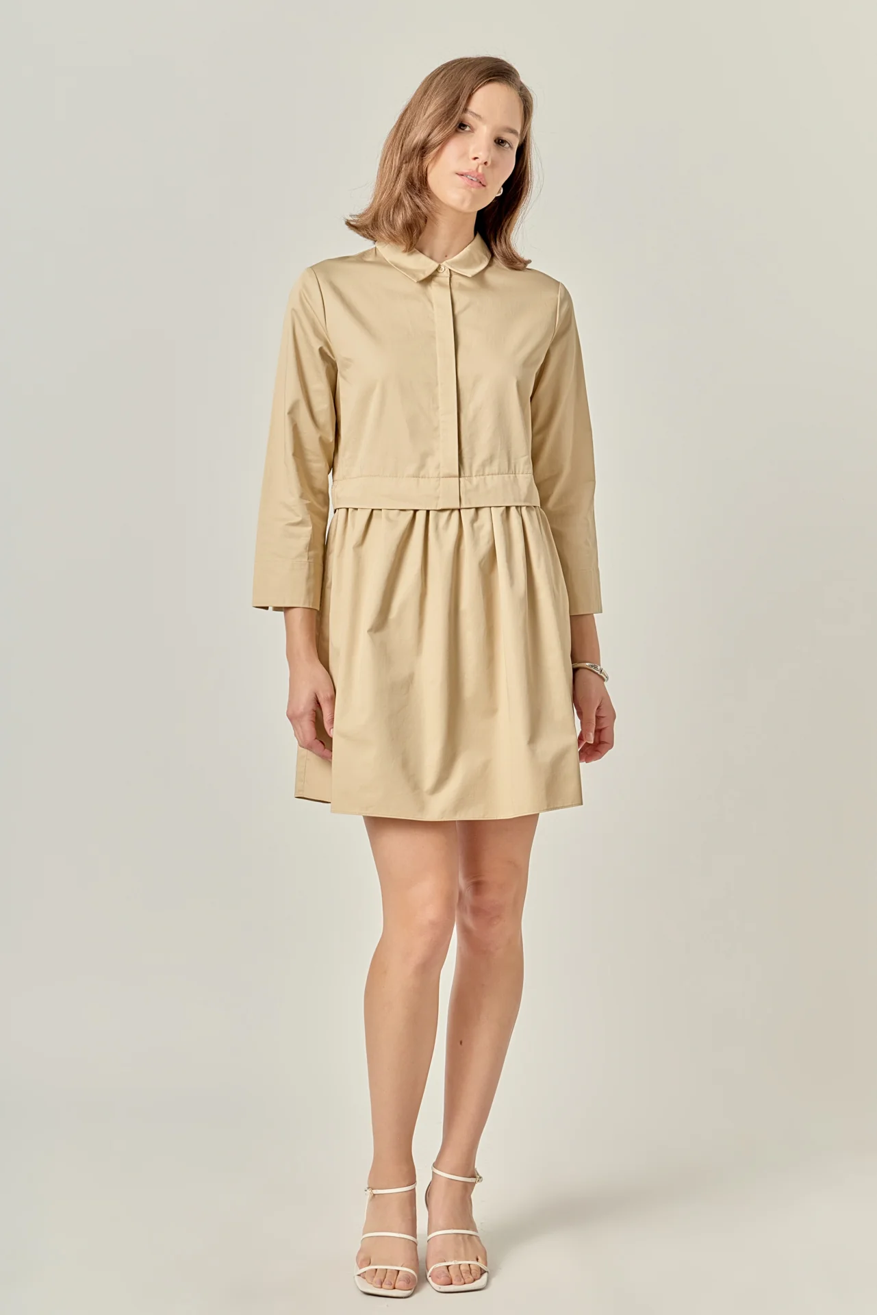 Mini Shirt Dress - Image 24