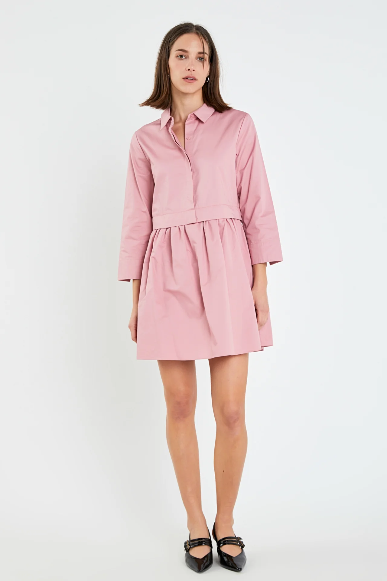 Mini Shirt Dress - Image 25
