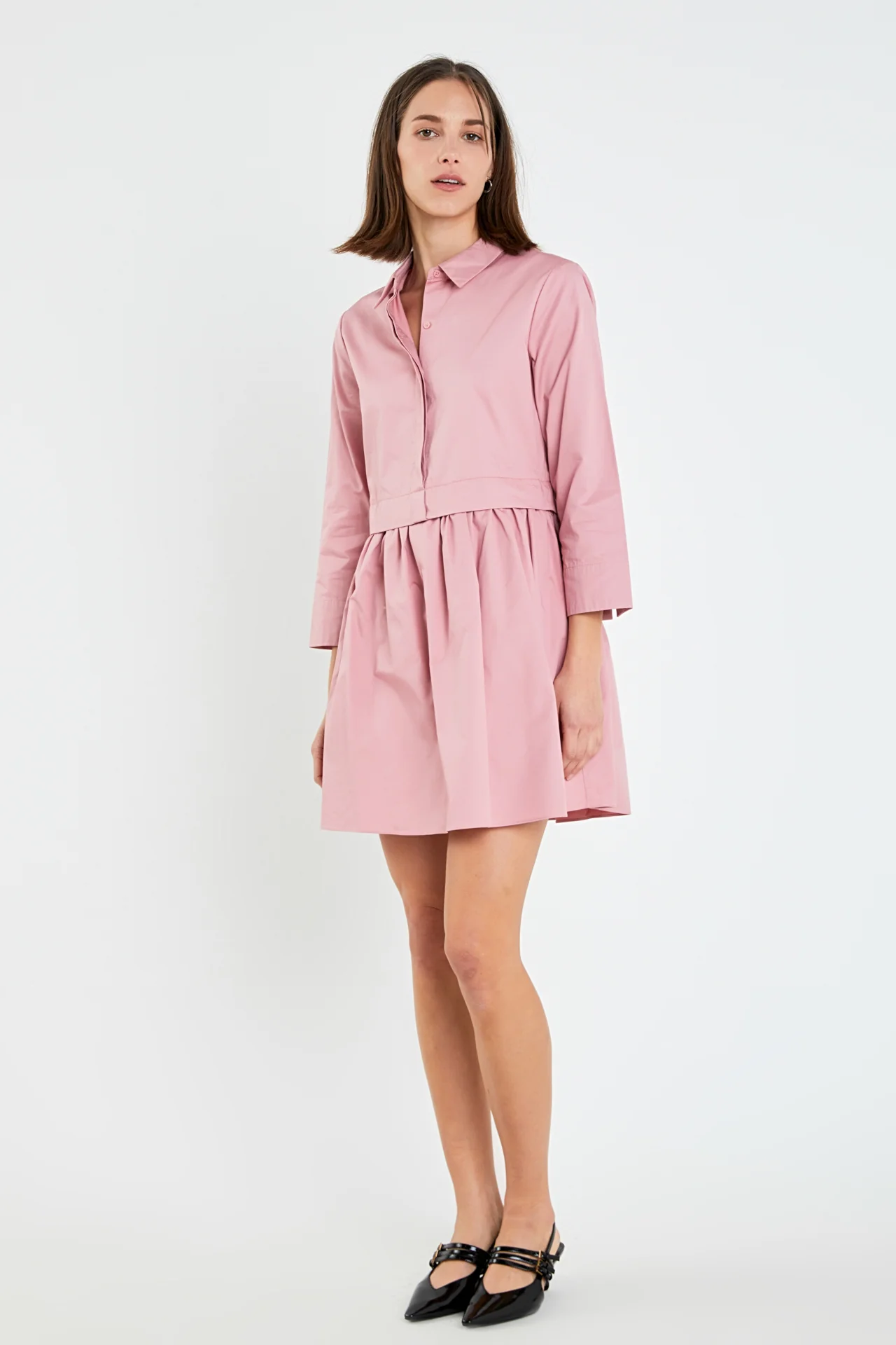 Mini Shirt Dress - Image 27