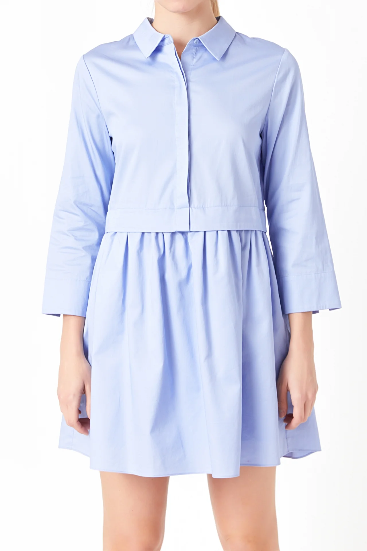 Mini Shirt Dress - Image 41