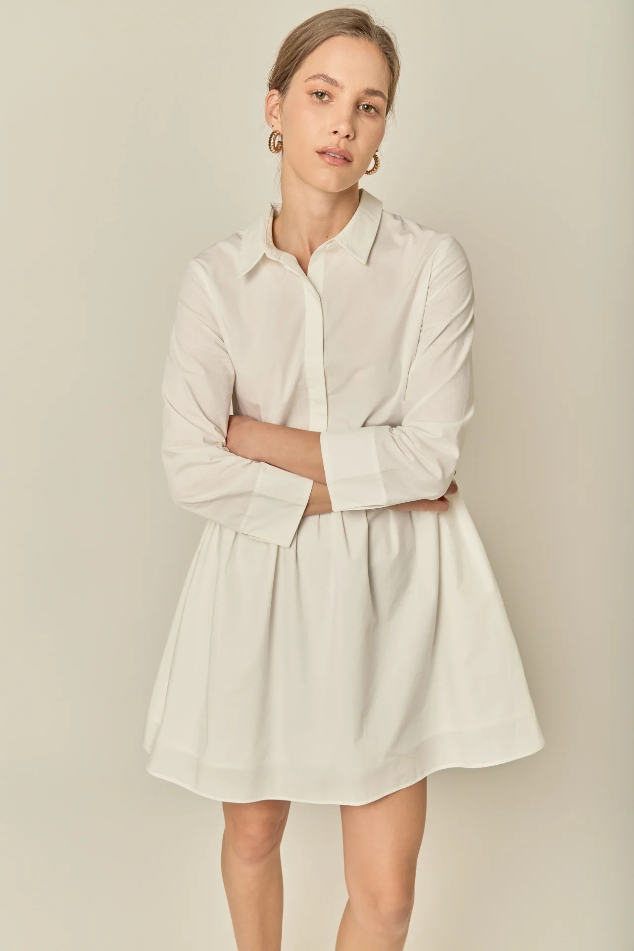 Mini Shirt Dress - Image 5