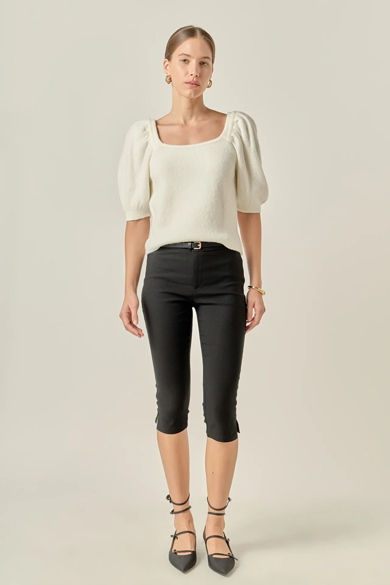 Puff Sleeve Sweater - Image 11
