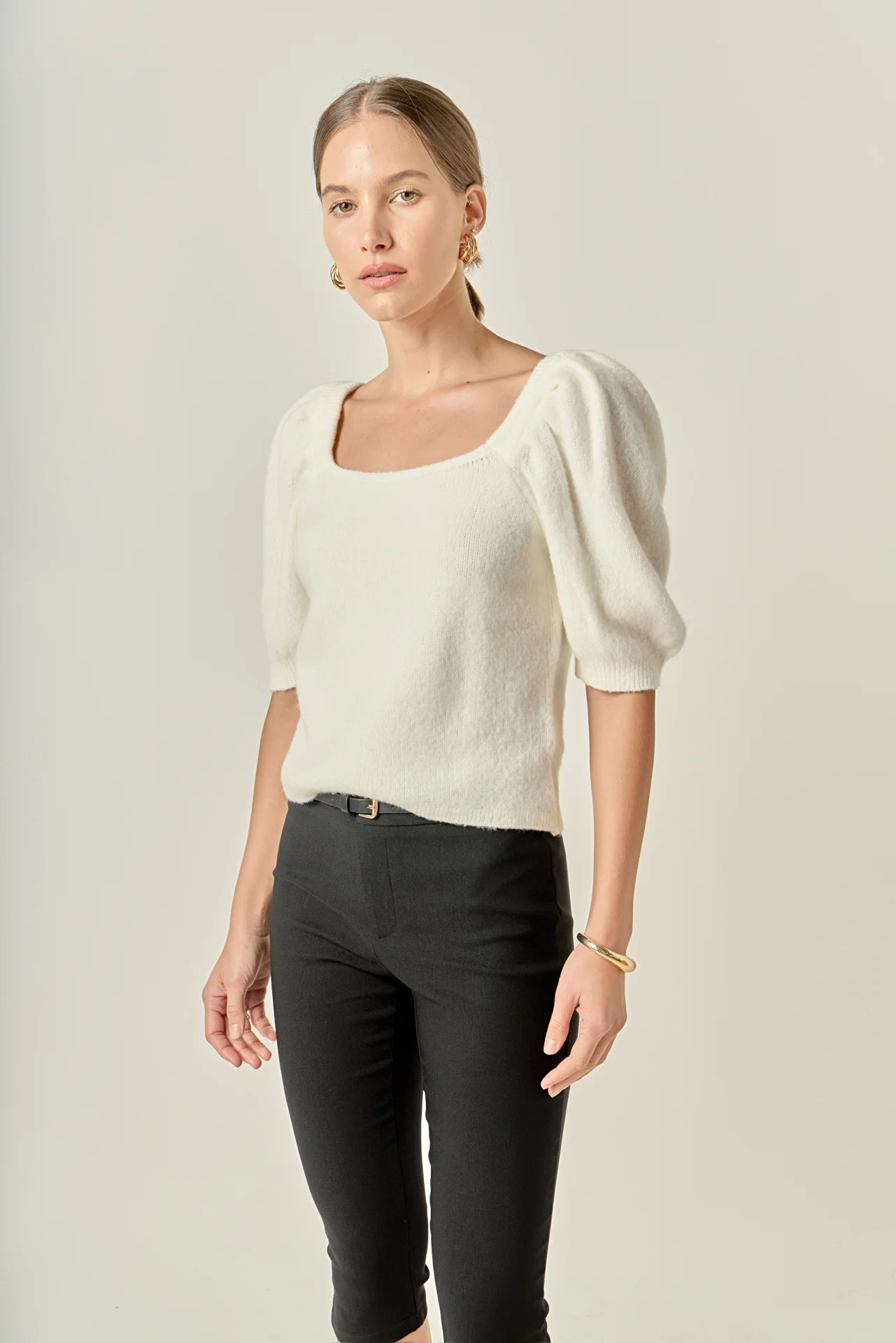 Puff Sleeve Sweater - Image 15
