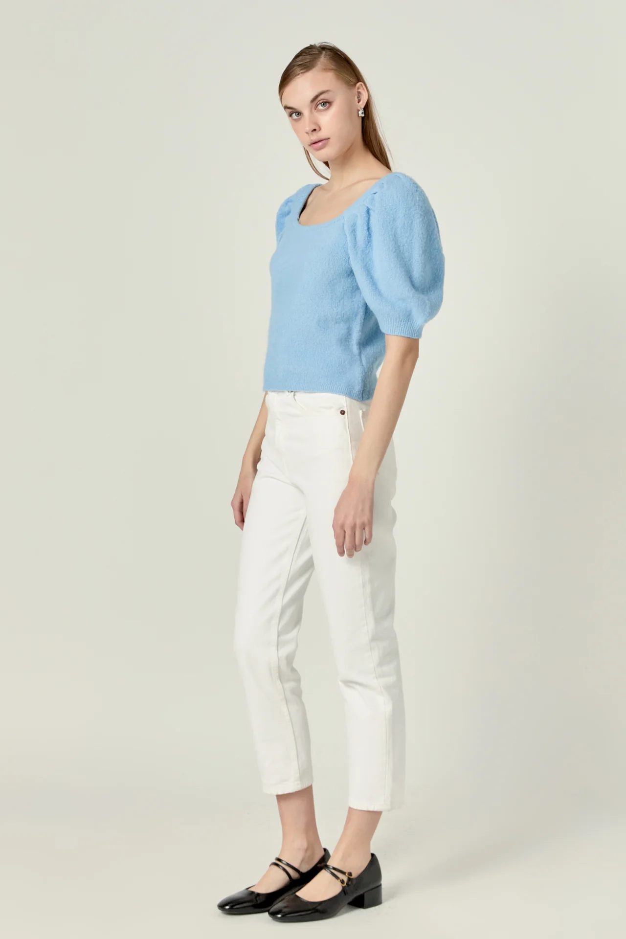 Puff Sleeve Sweater - Image 18