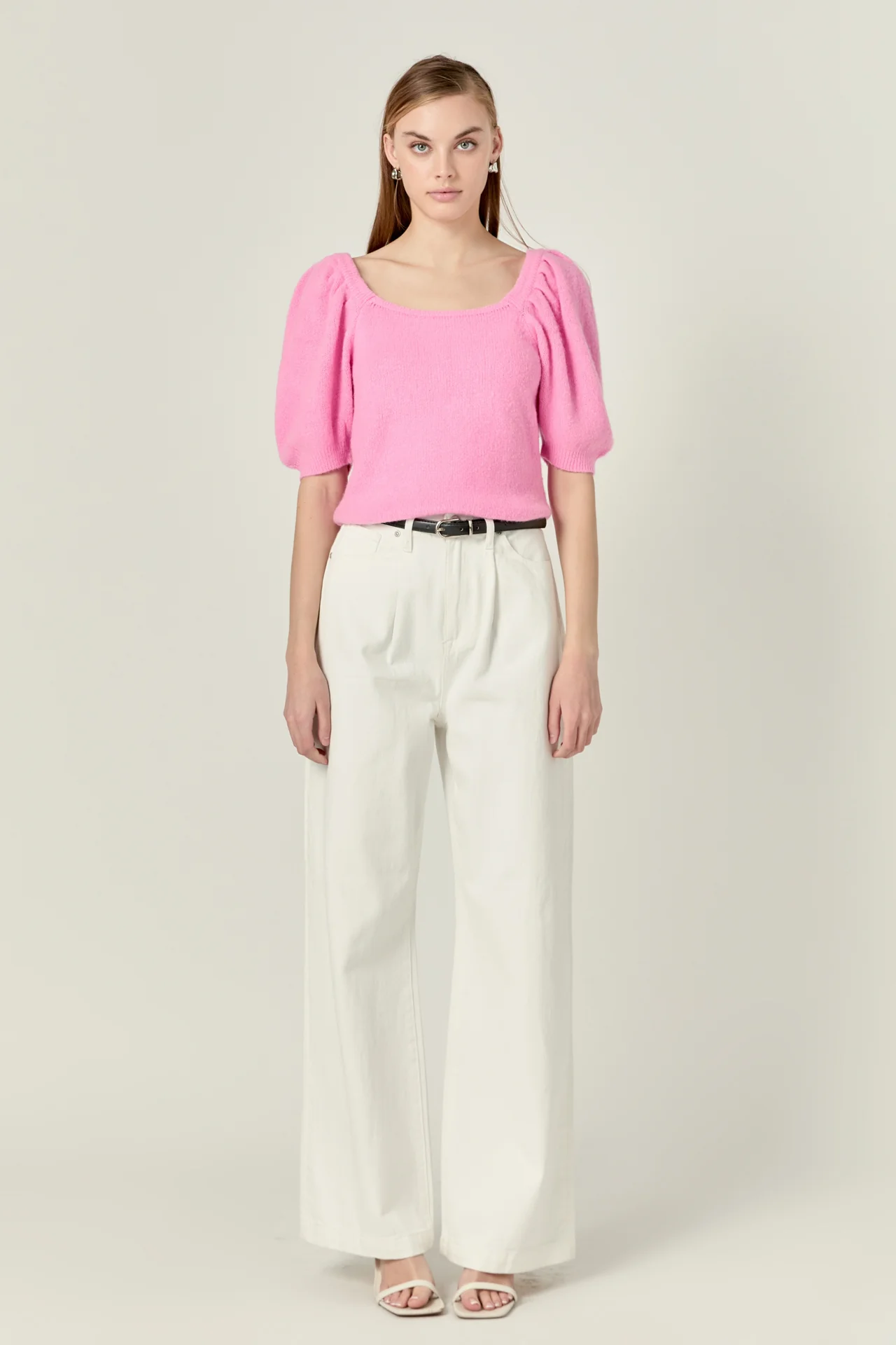 Puff Sleeve Sweater - Image 21