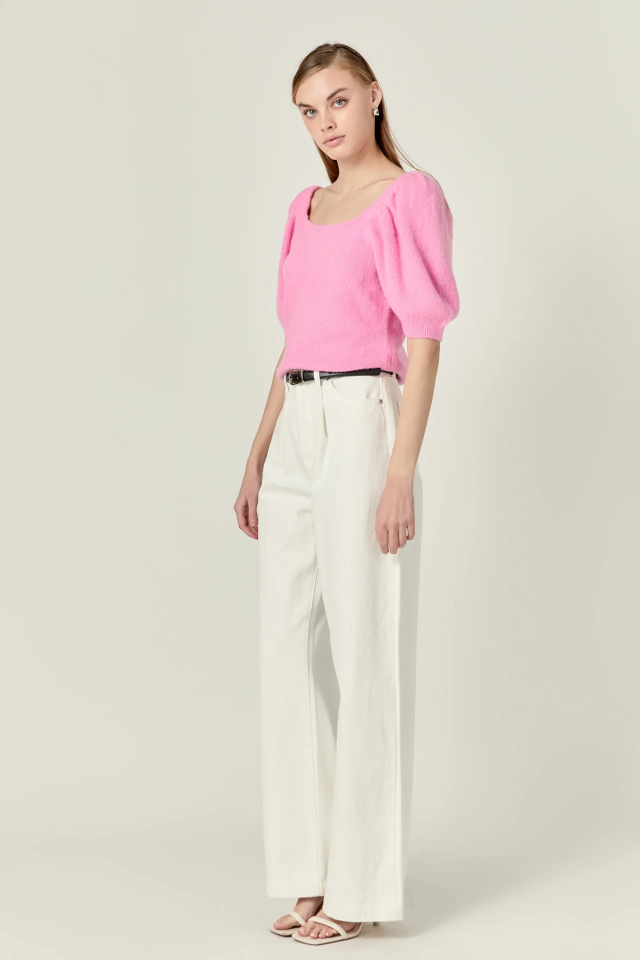 Puff Sleeve Sweater - Image 23