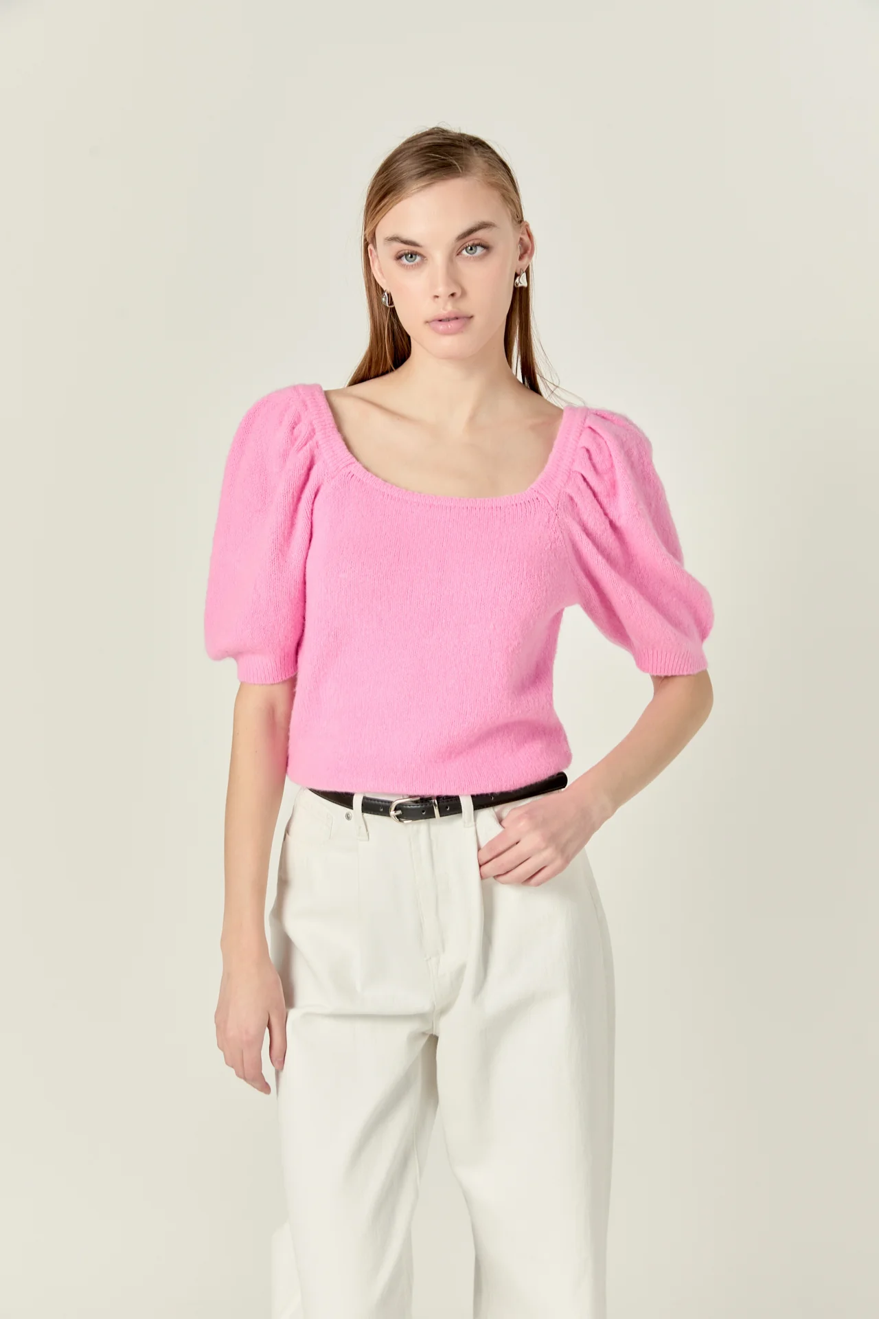 Puff Sleeve Sweater - Image 25
