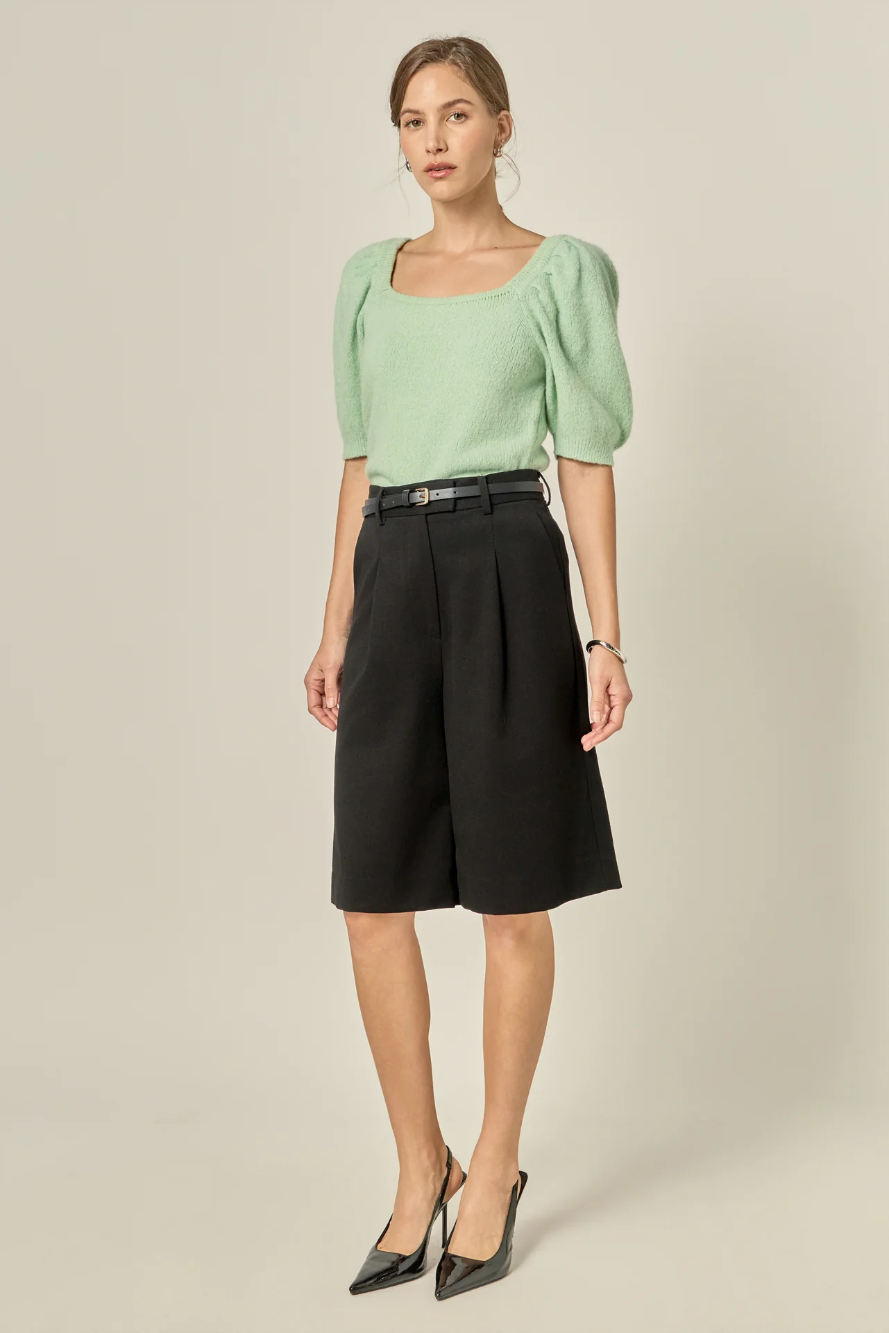 Puff Sleeve Sweater - Image 3