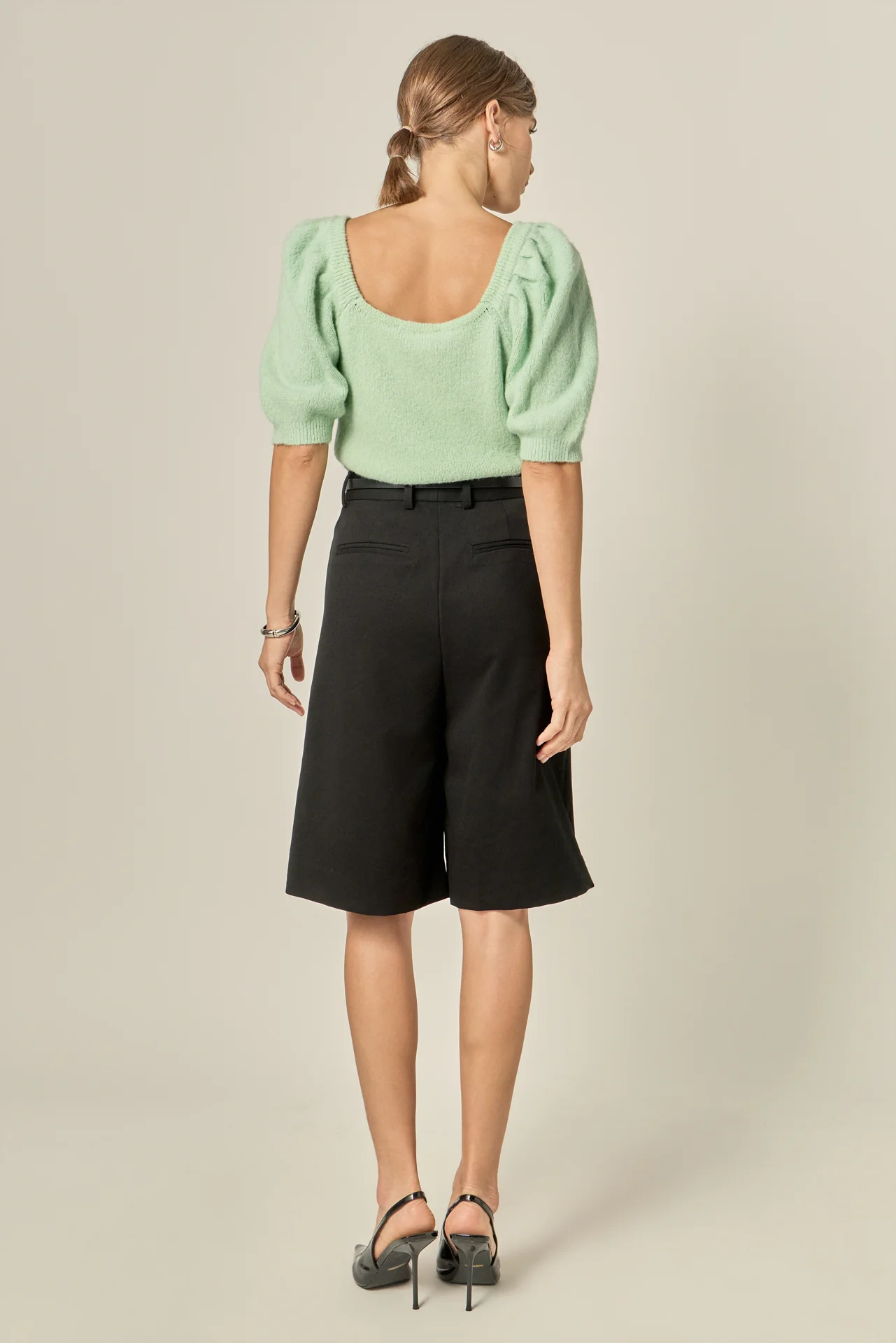 Puff Sleeve Sweater - Image 4