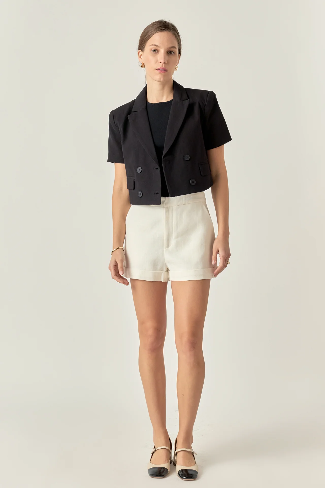 Short Sleeve Blazer - Image 8