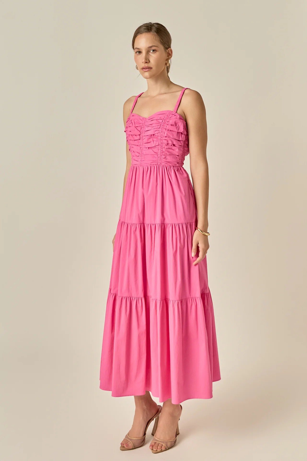 Ruched Muse Midi Dress - Image 3