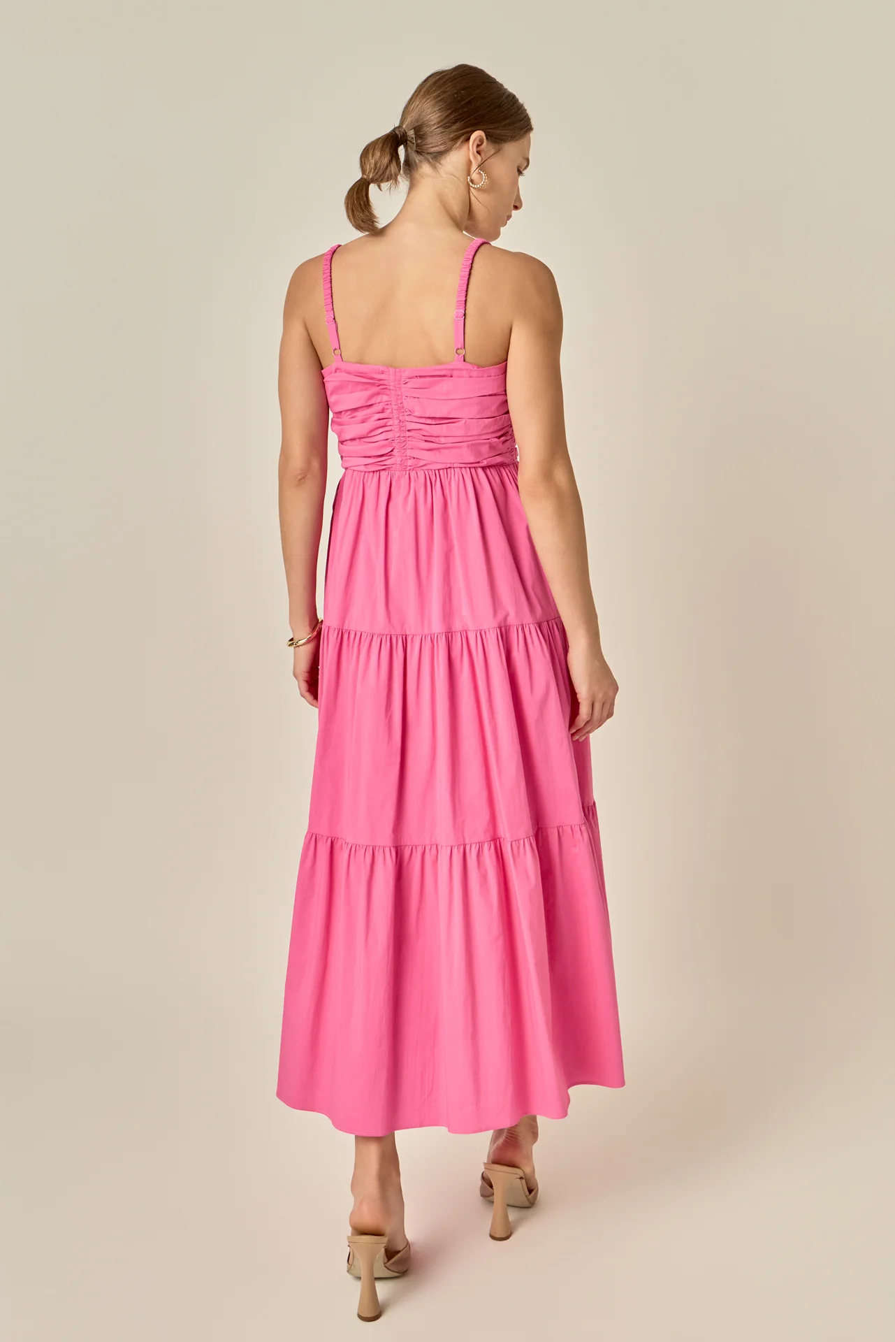 Ruched Muse Midi Dress - Image 4