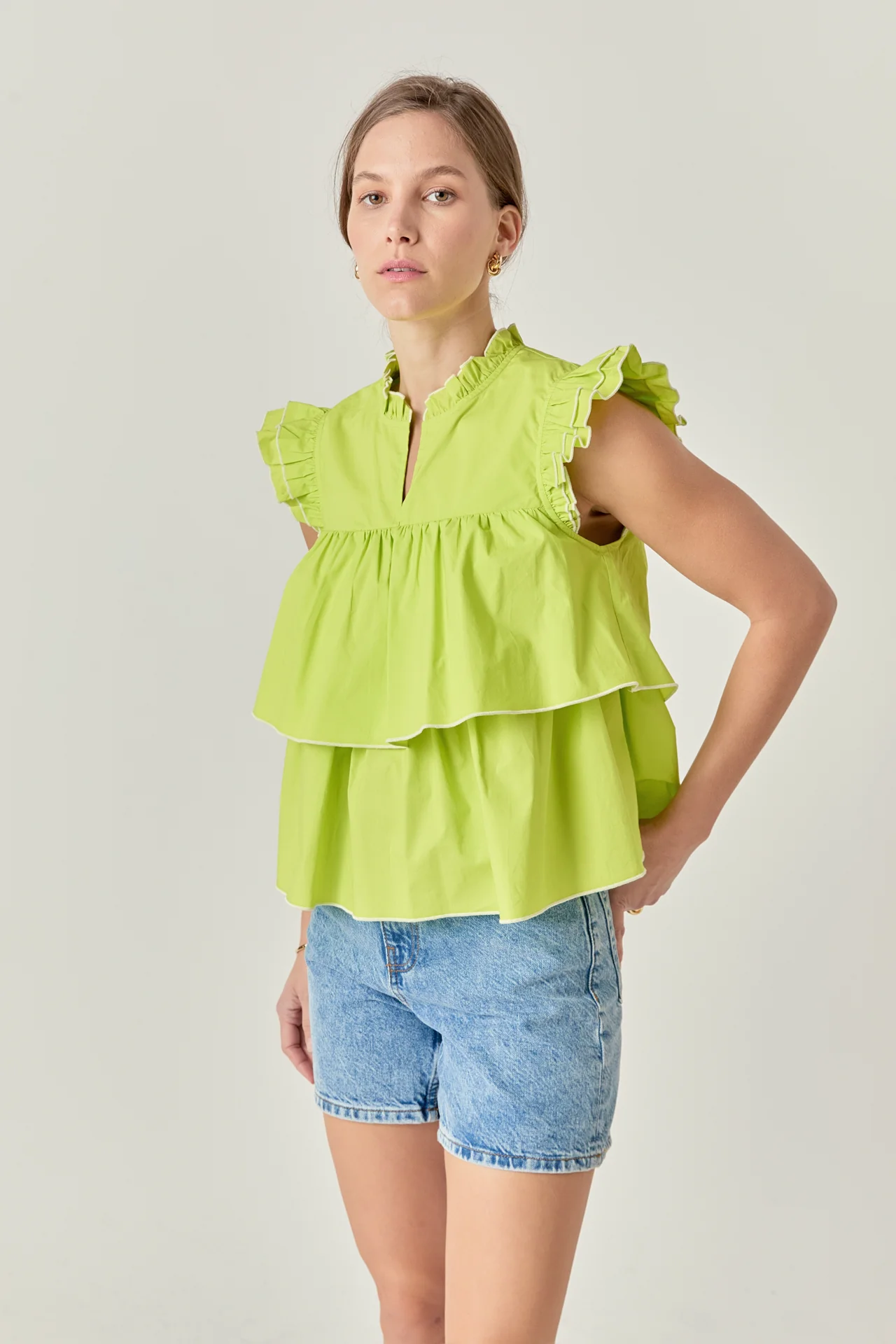 Sleeveless Tiered Top - Image 10