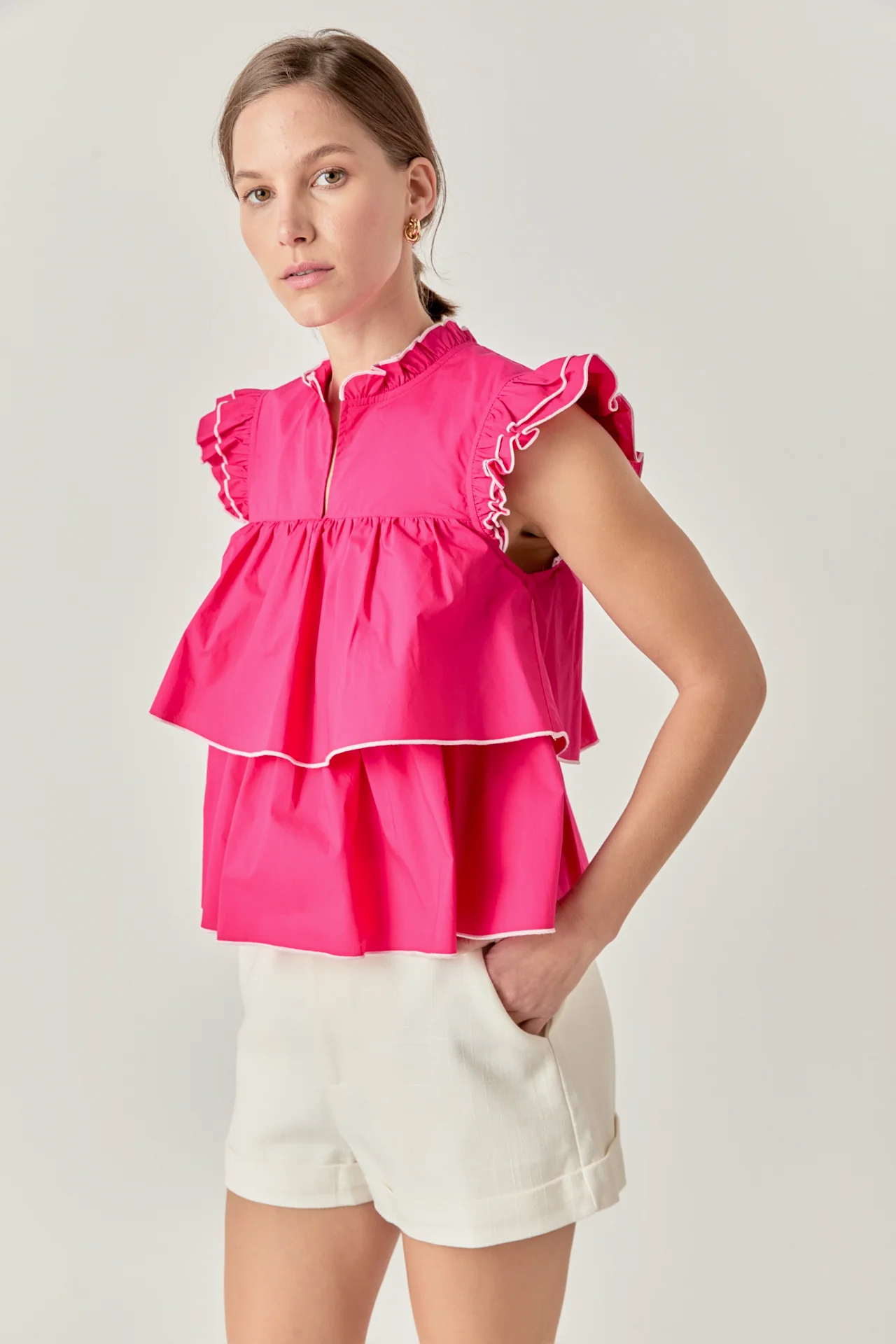 Sleeveless Tiered Top - Image 5