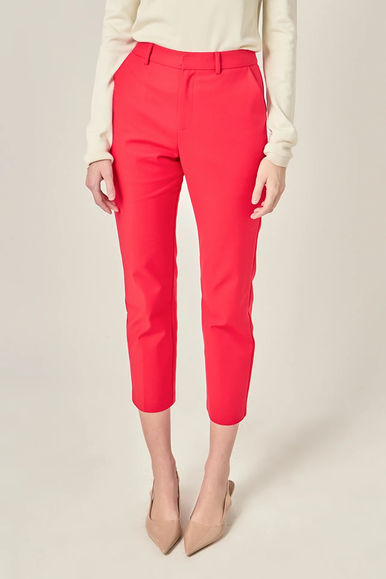 Slim Cigarette Trousers - Image 5