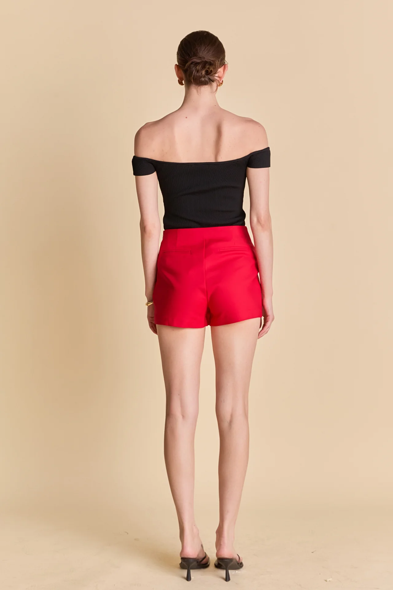 Slit Detail High-Waisted Skort - Image 35