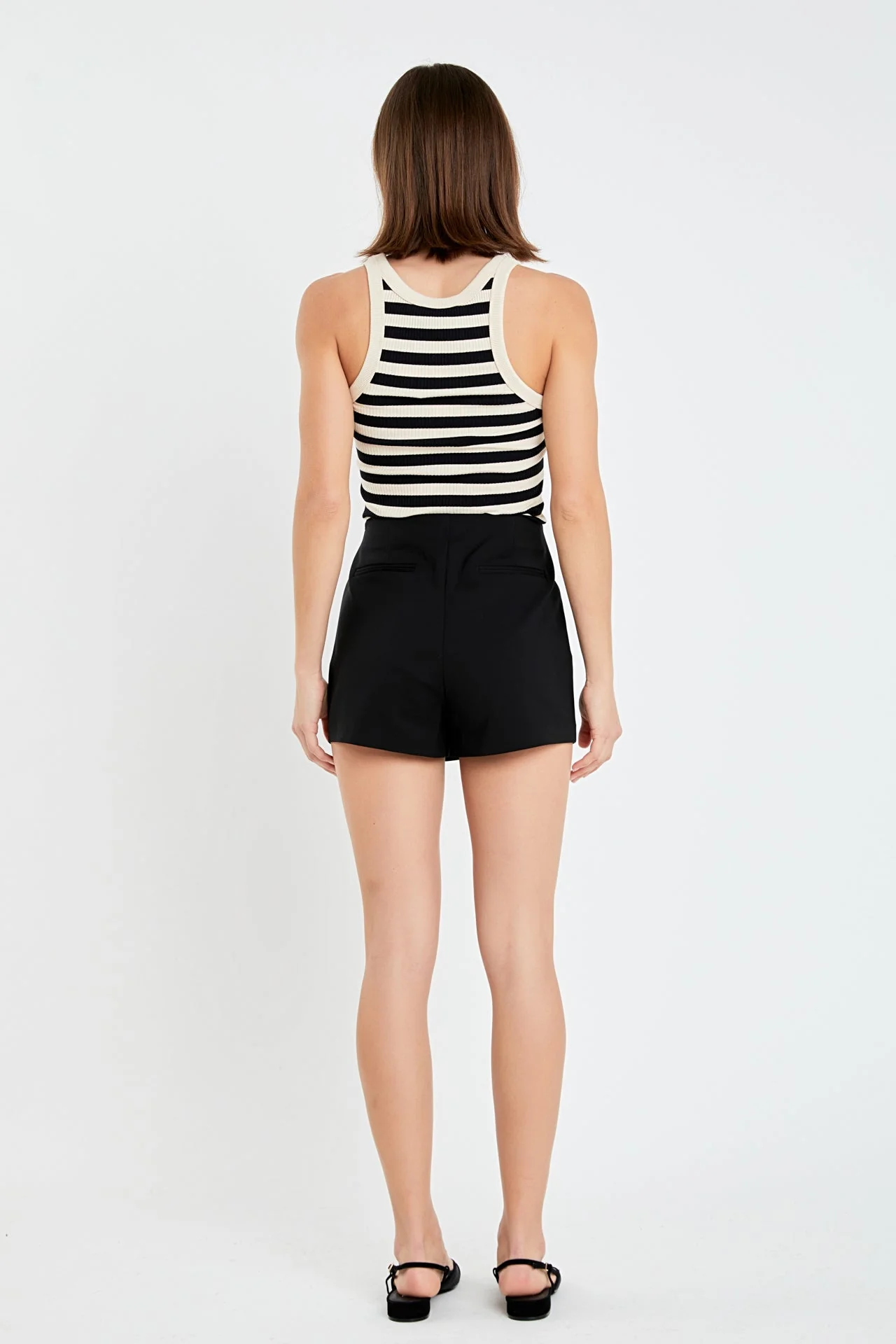 Slit Detail High-Waisted Skort - Image 40