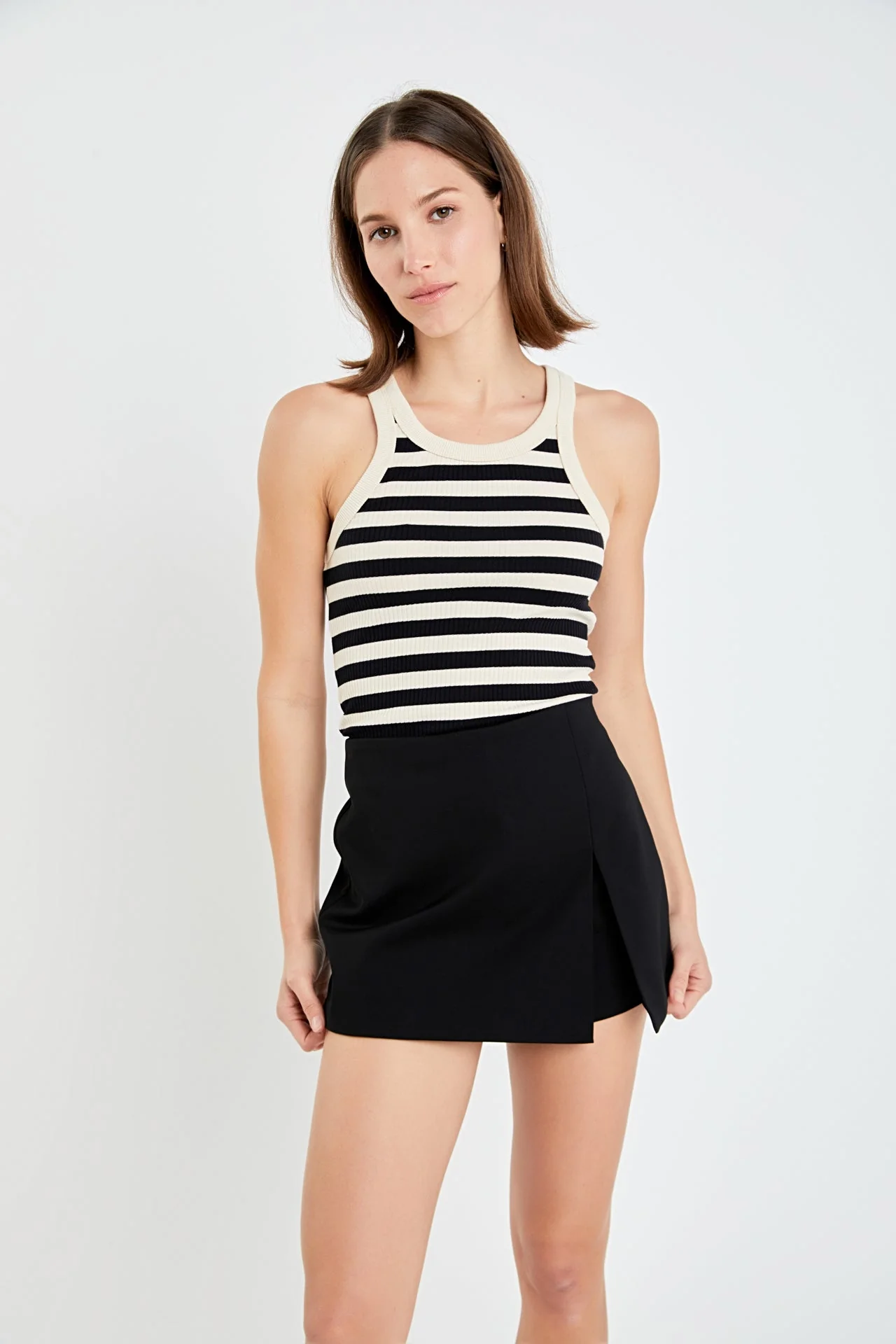 Slit Detail High-Waisted Skort - Image 41