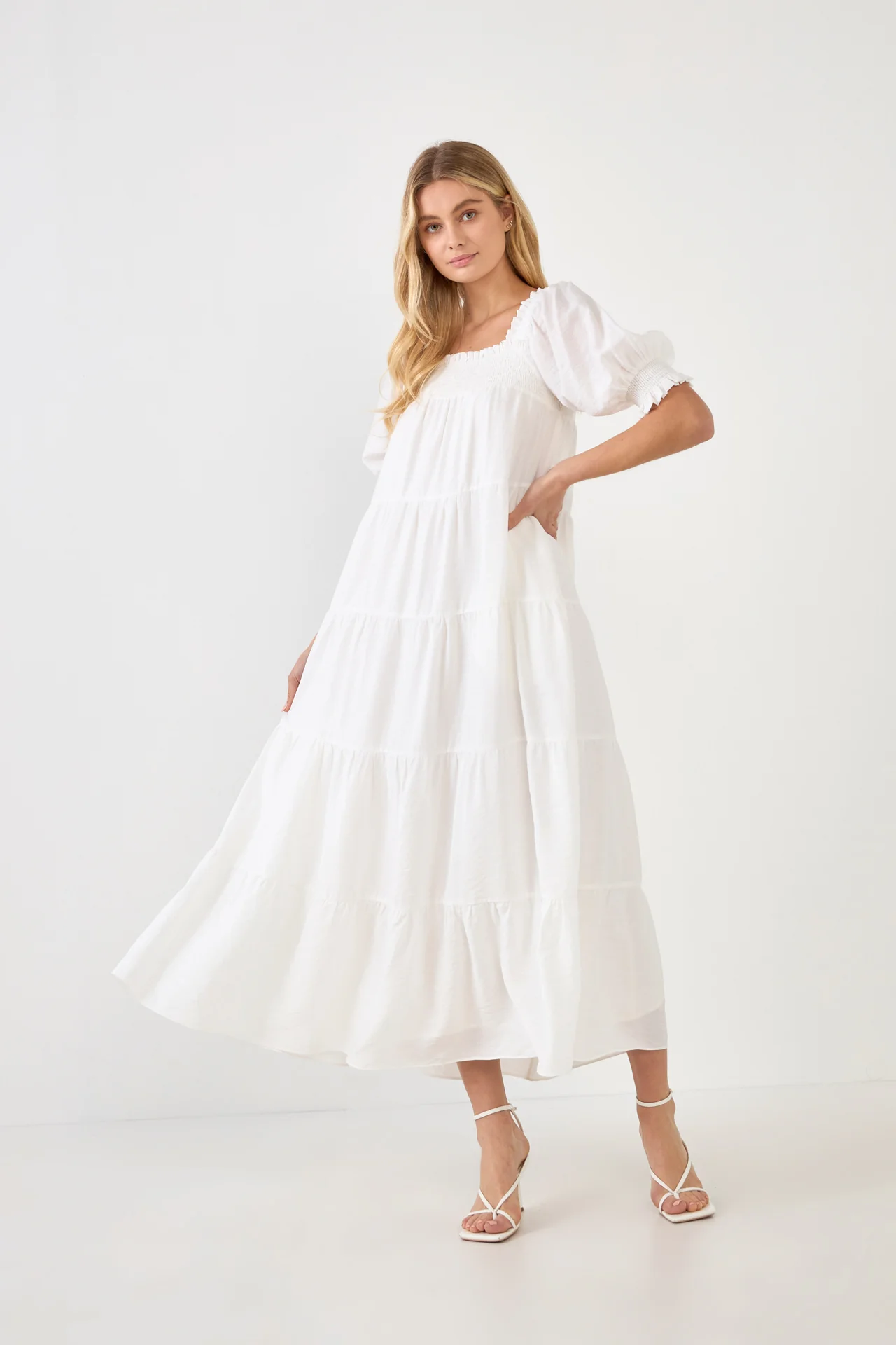 Smocked Baby Doll Maxi - Image 11