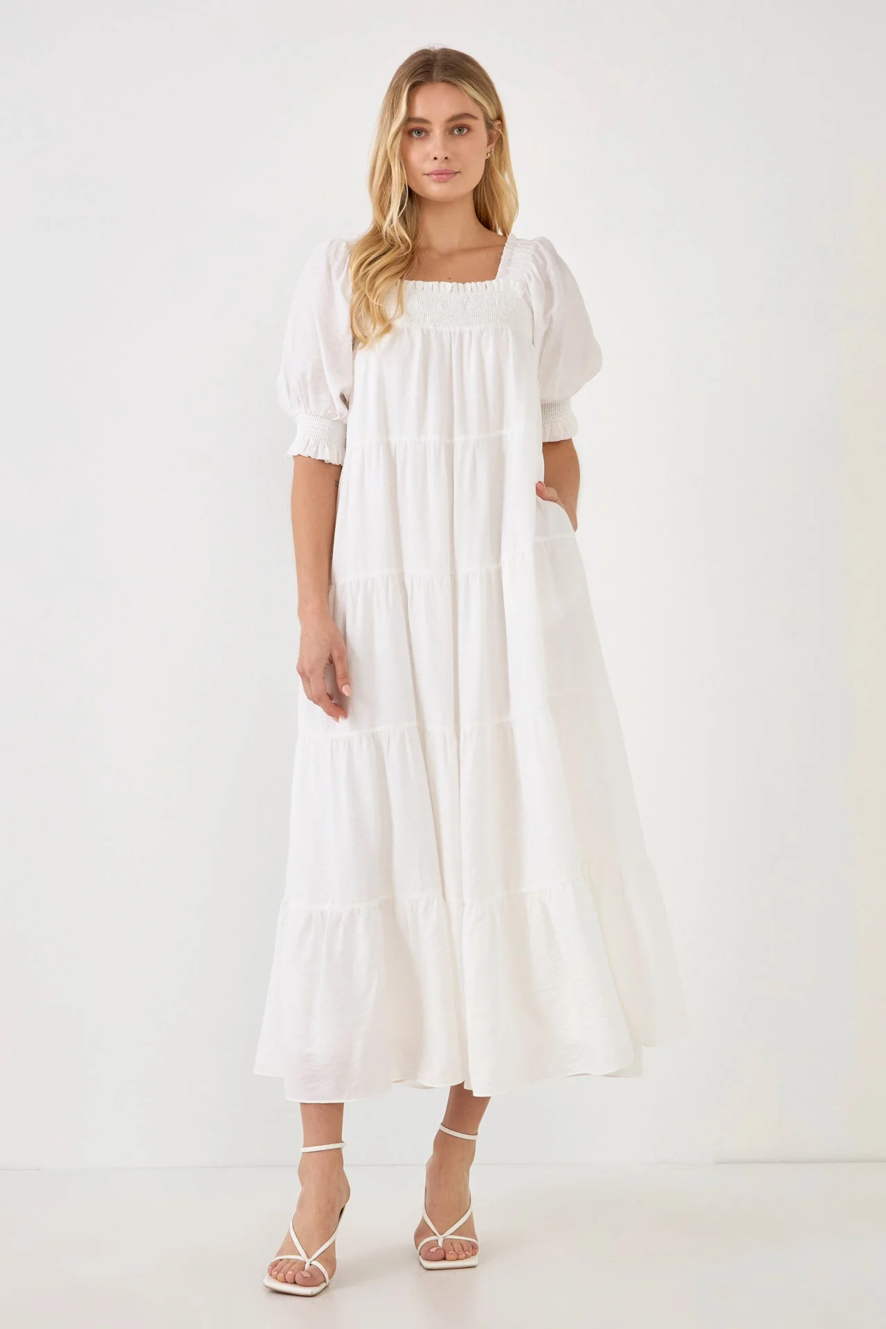 Smocked Baby Doll Maxi - Image 7