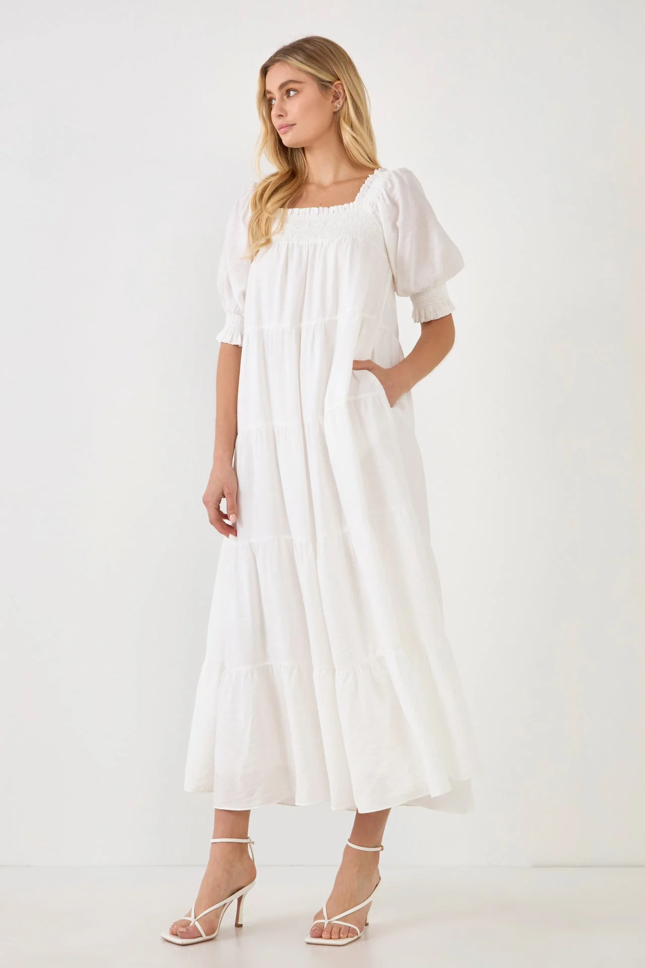 Smocked Baby Doll Maxi - Image 9