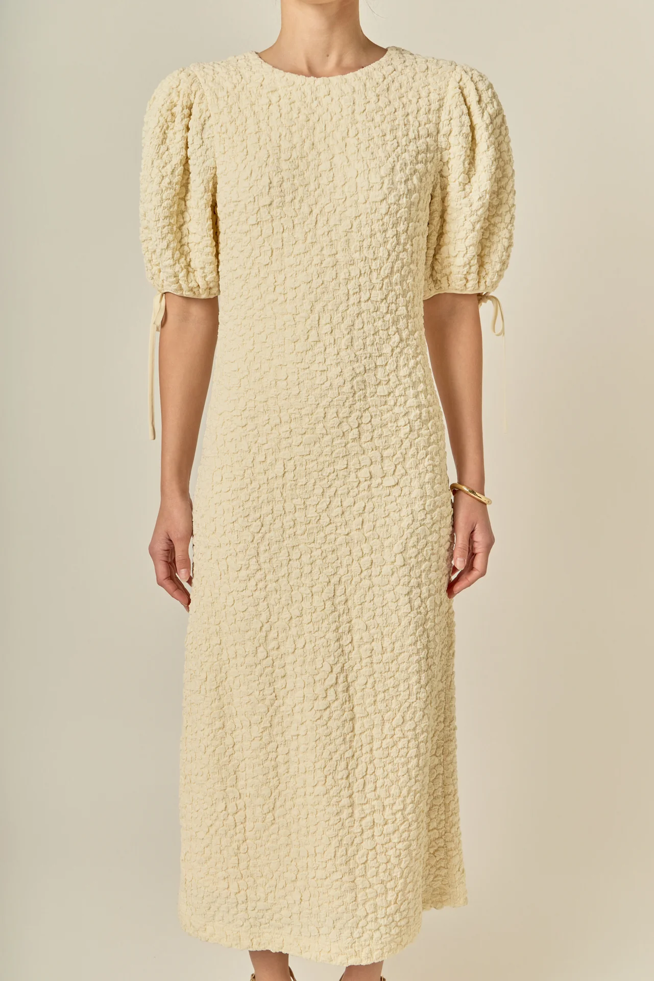 Smocked Midi Dress - Image 2