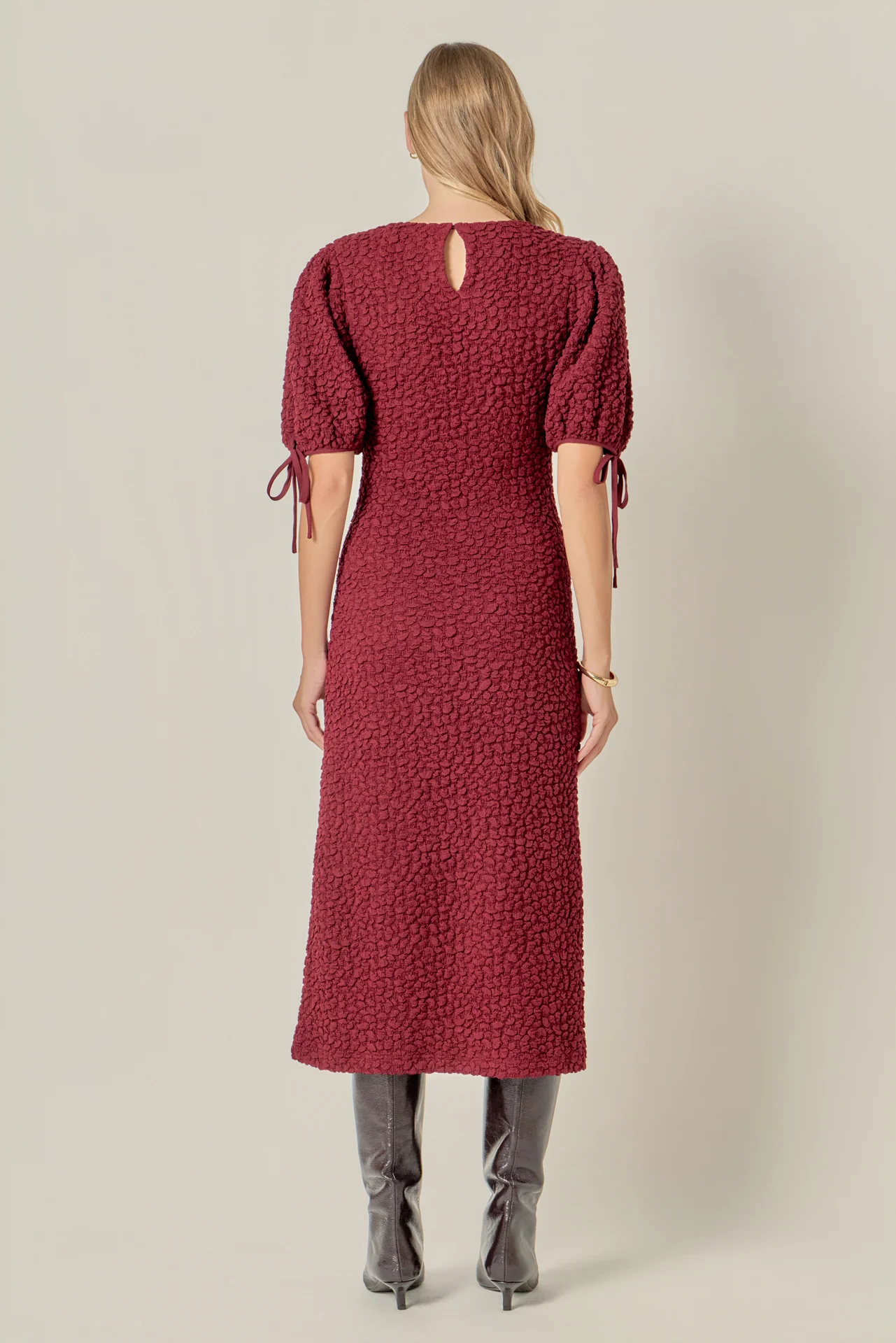 Smocked Midi Dress - Image 22