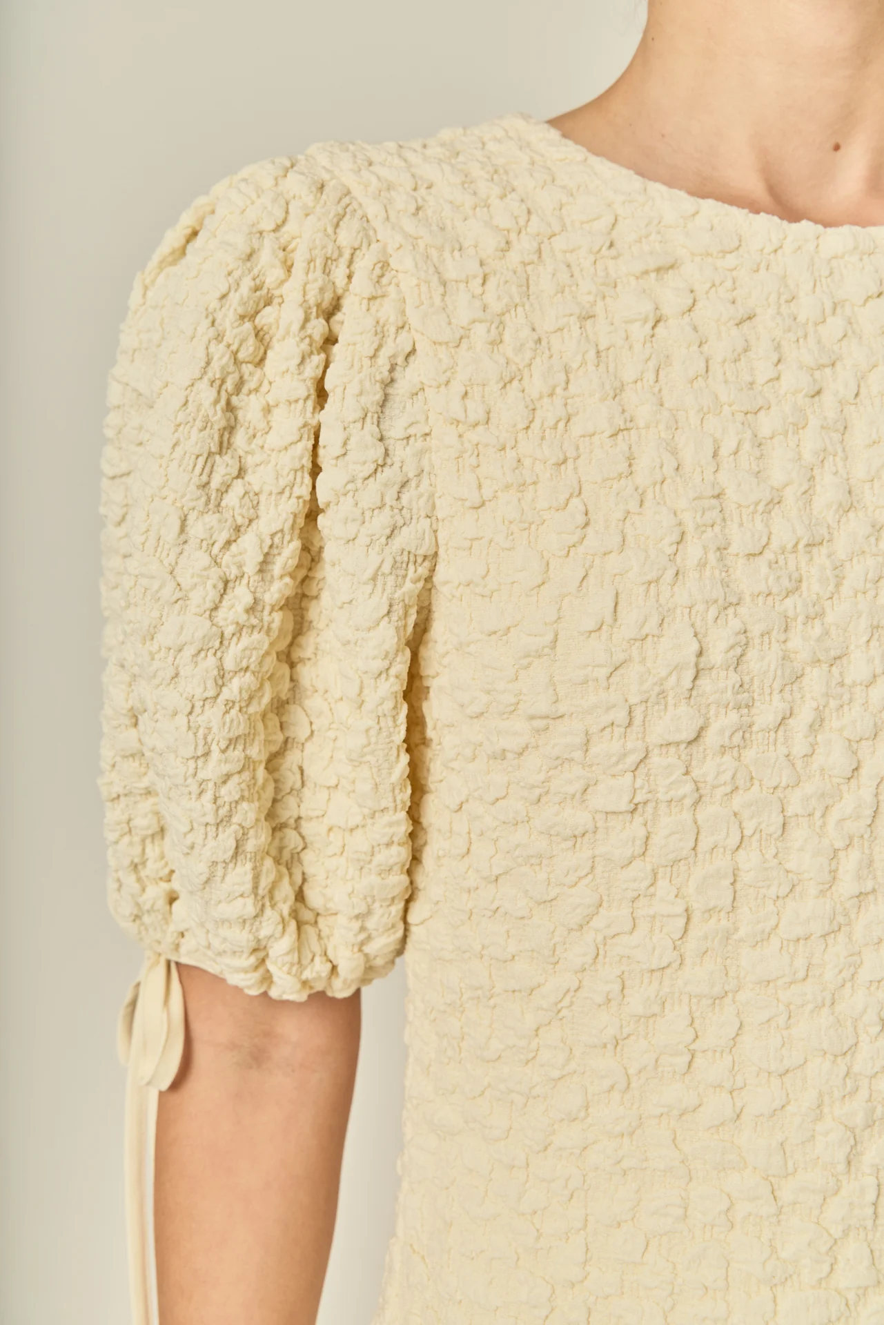 Smocked Midi Dress - Image 3