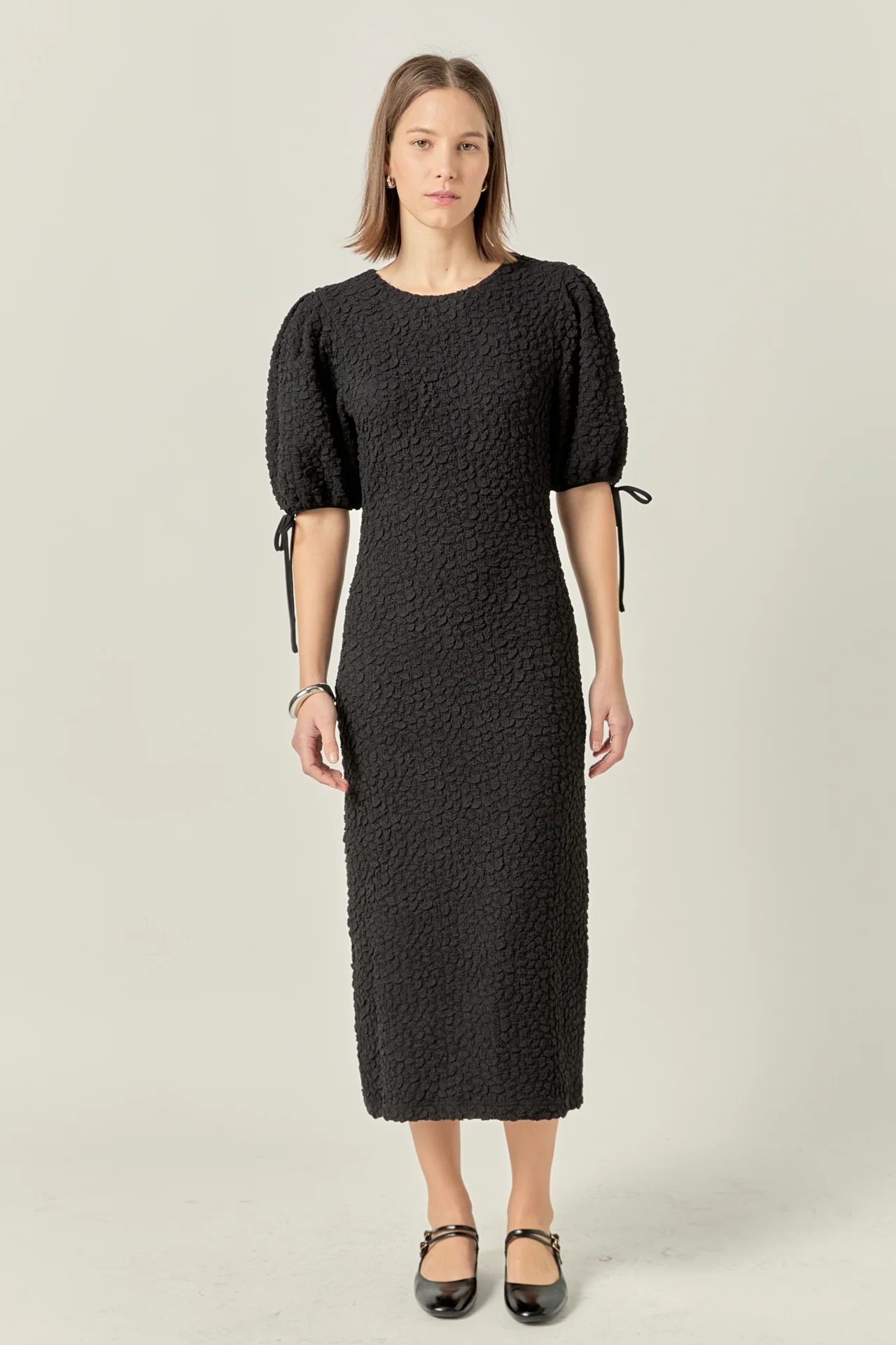 Smocked Midi Dress - Image 38