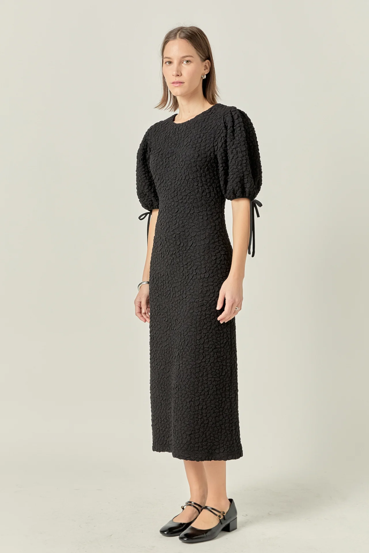 Smocked Midi Dress - Image 40