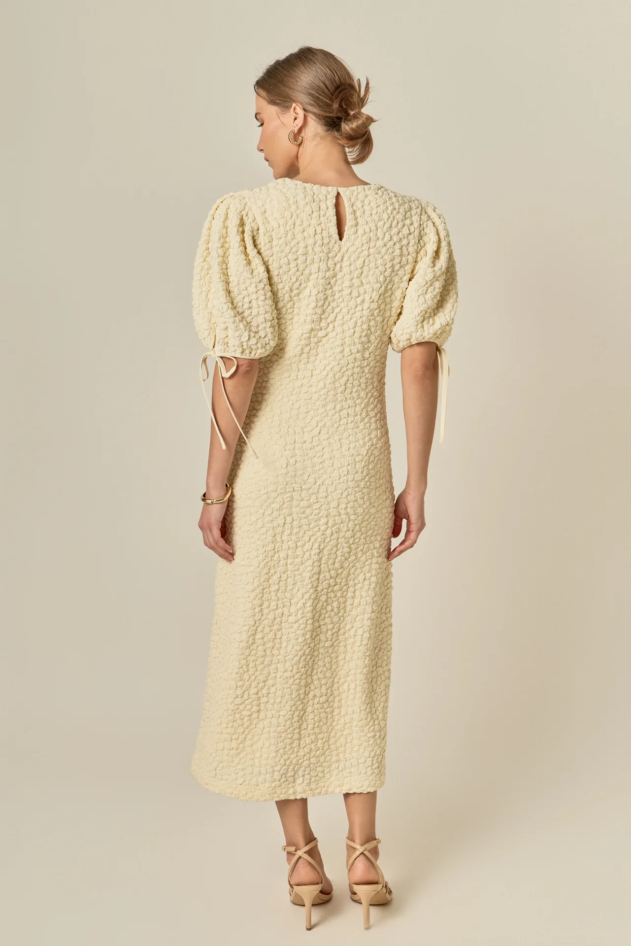 Smocked Midi Dress - Image 5