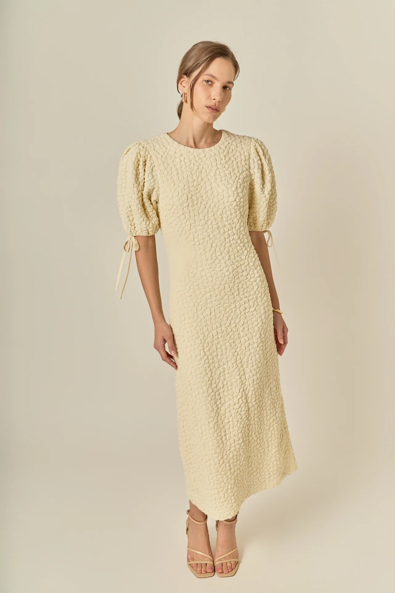 Smocked Midi Dress - Image 6