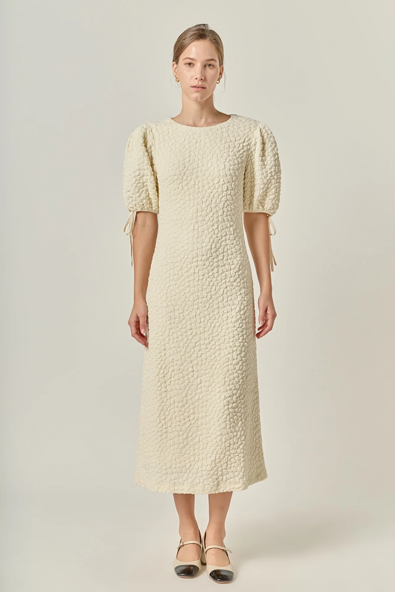 Smocked Midi Dress - Image 7