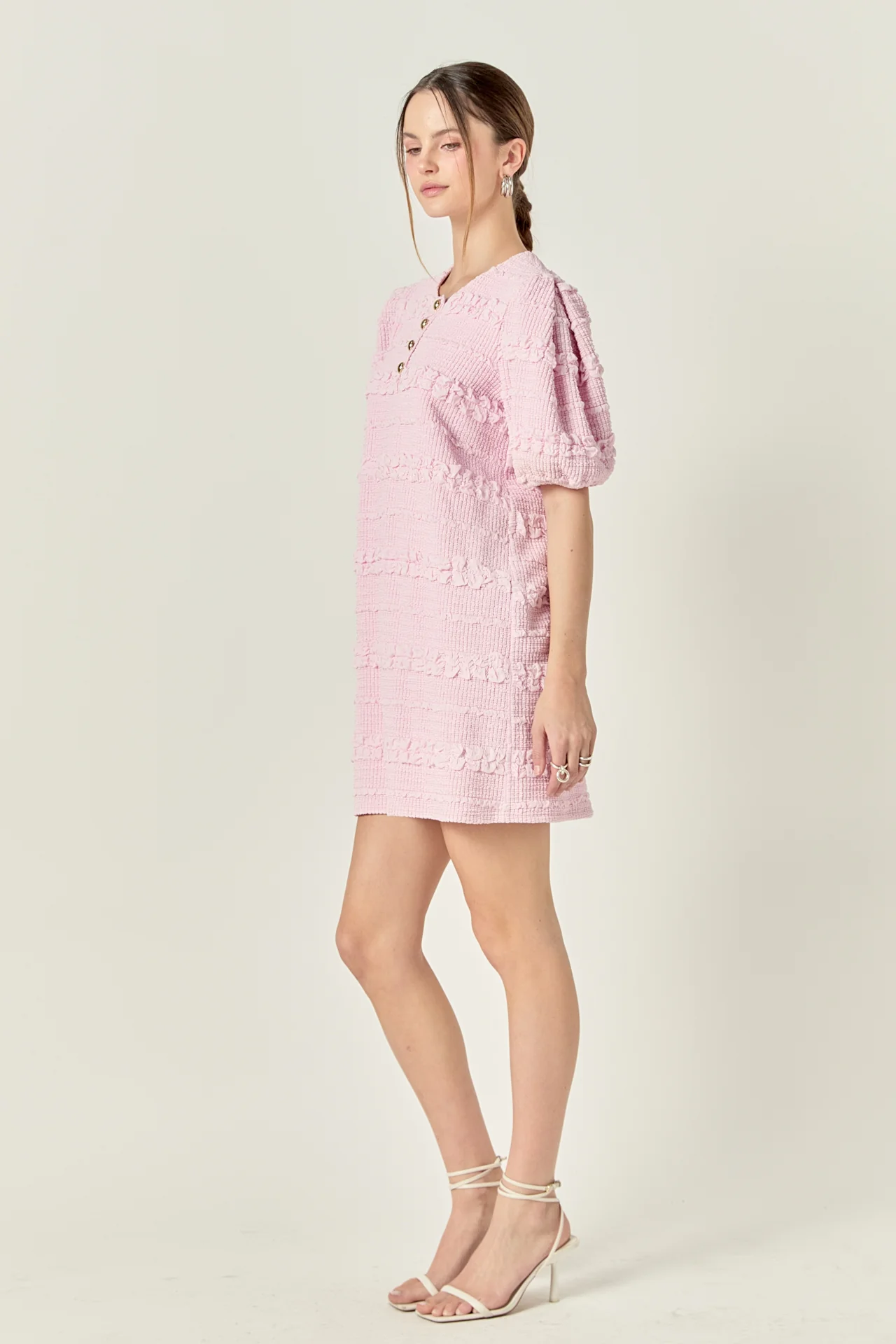 Smocked Mini Dress - Image 16