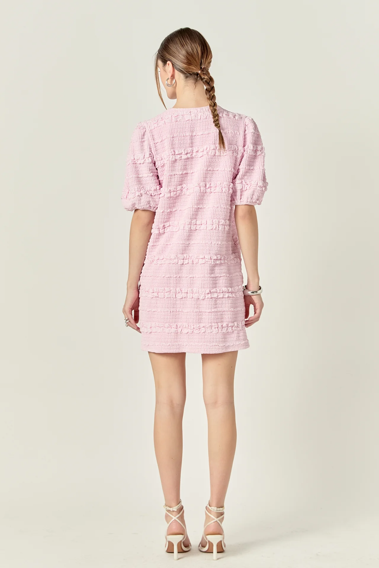 Smocked Mini Dress - Image 18