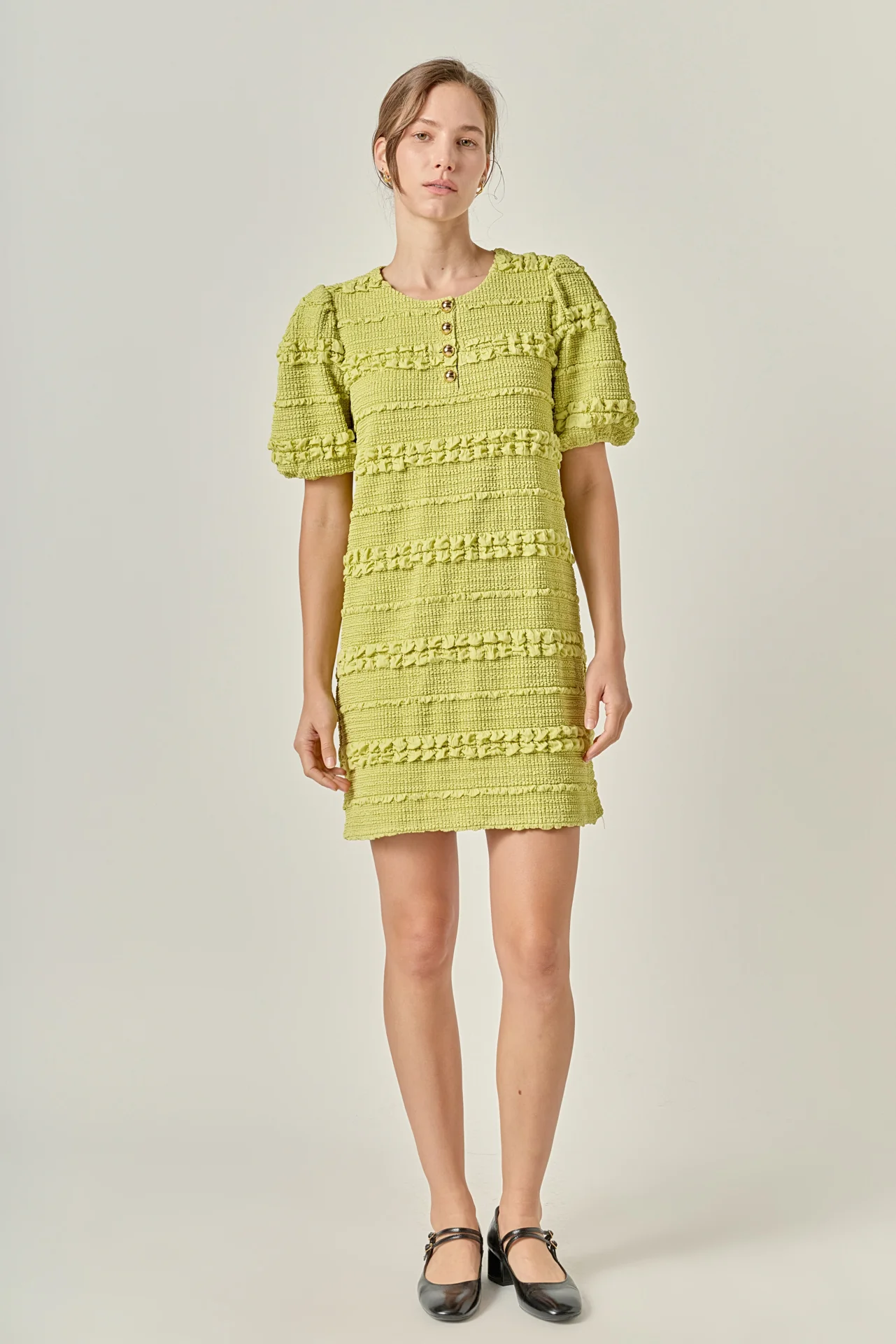 Smocked Mini Dress - Image 19