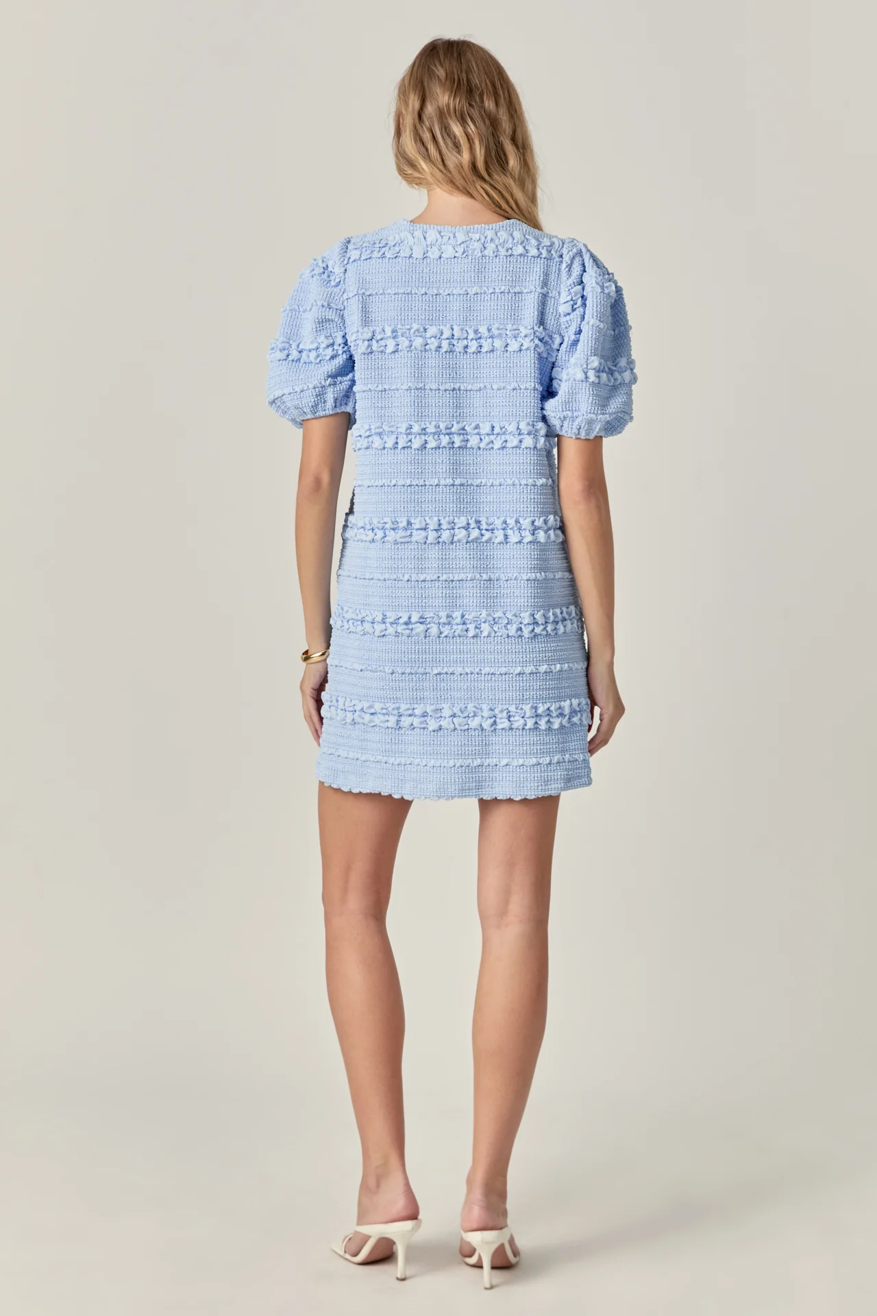 Smocked Mini Dress - Image 27