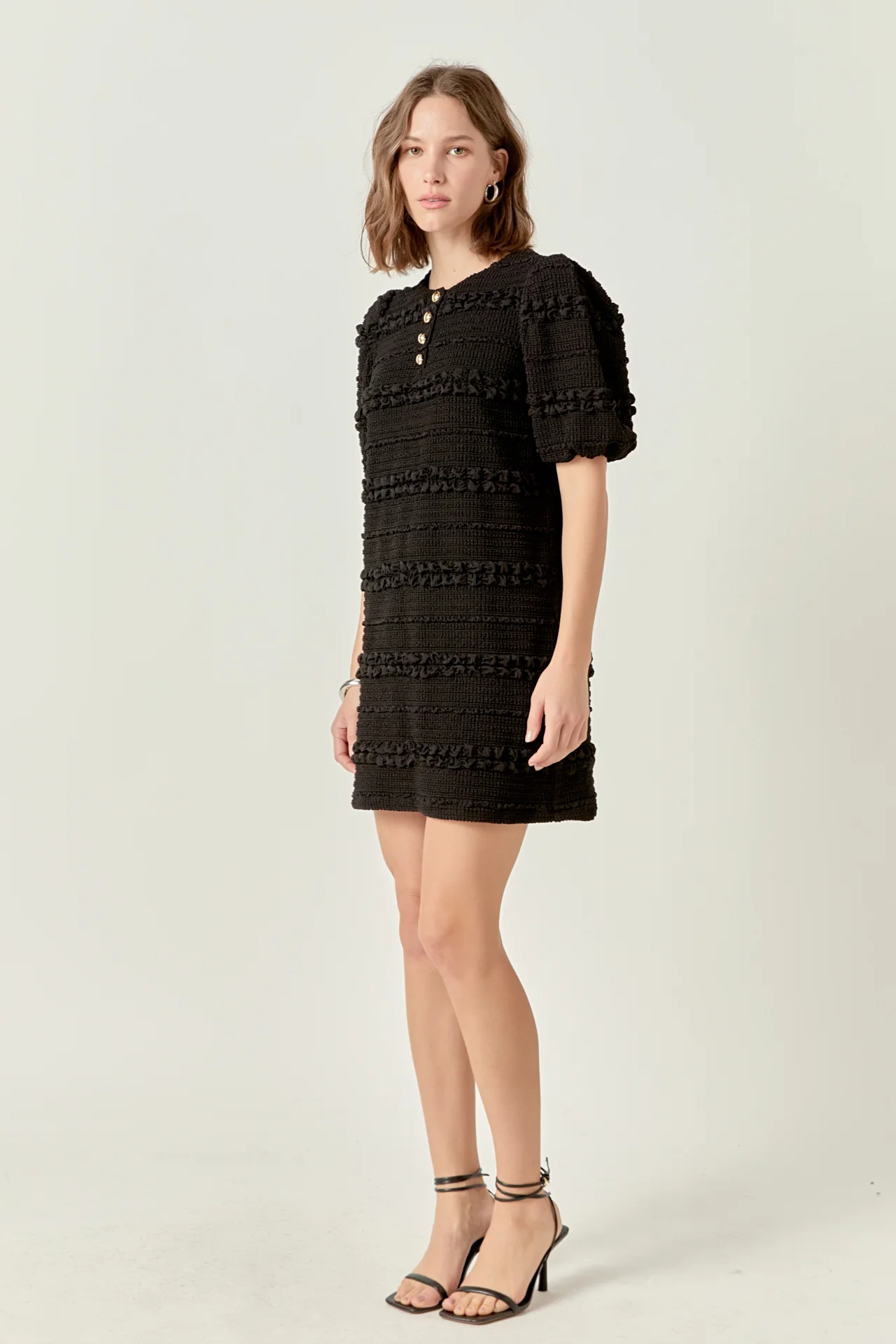 Smocked Mini Dress - Image 31
