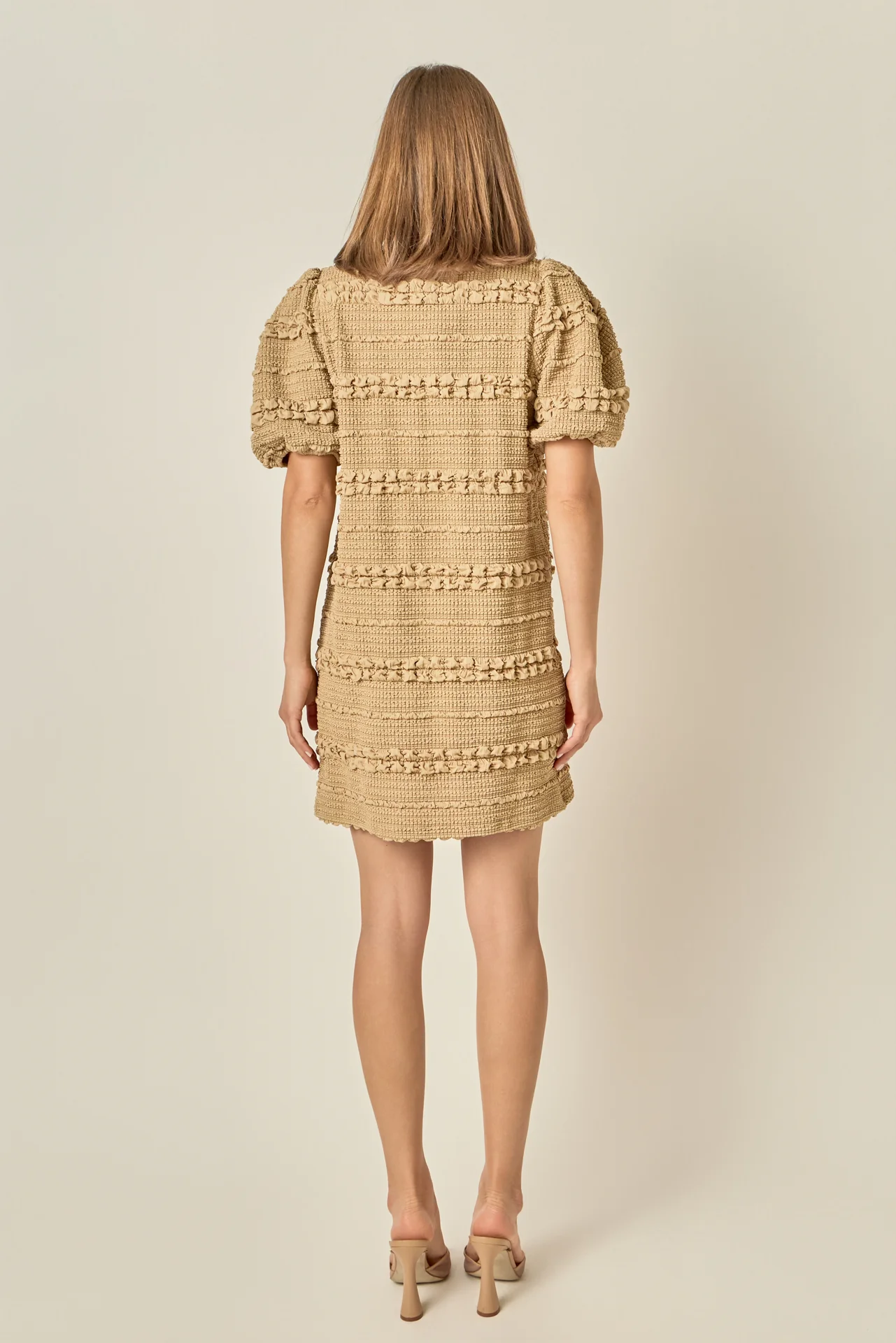 Smocked Mini Dress - Image 4