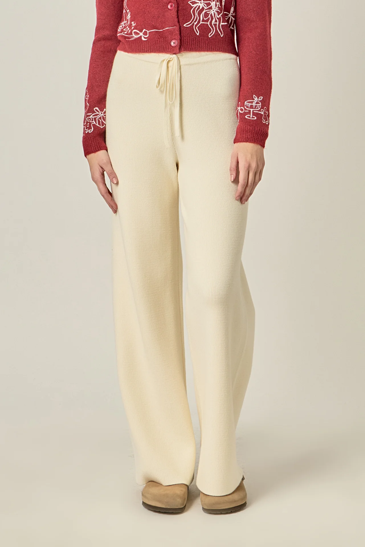 String Knit Pants - Image 5