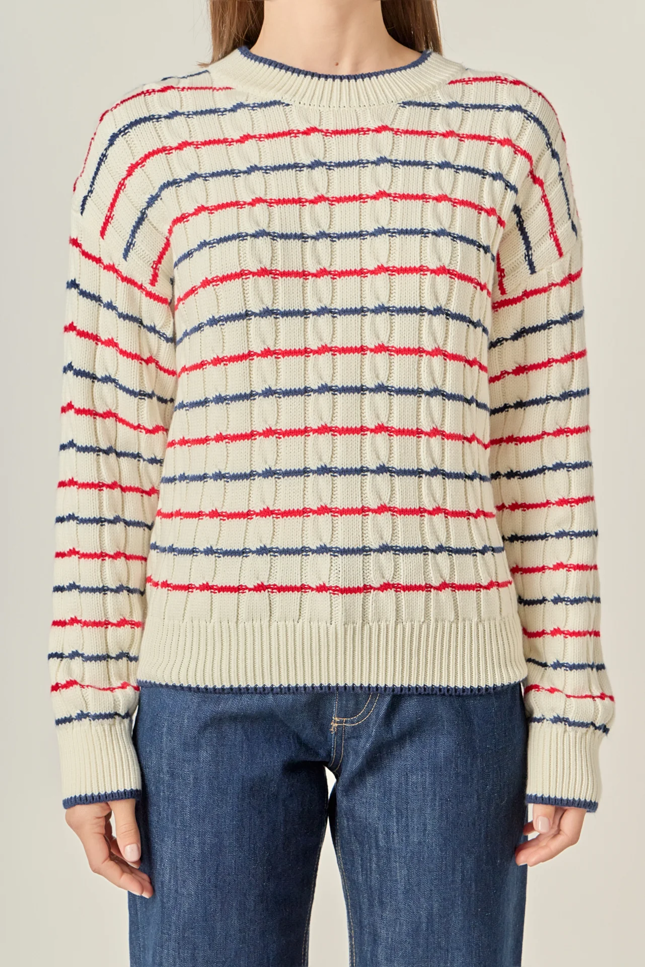 Stripe Cable Knit - Image 2