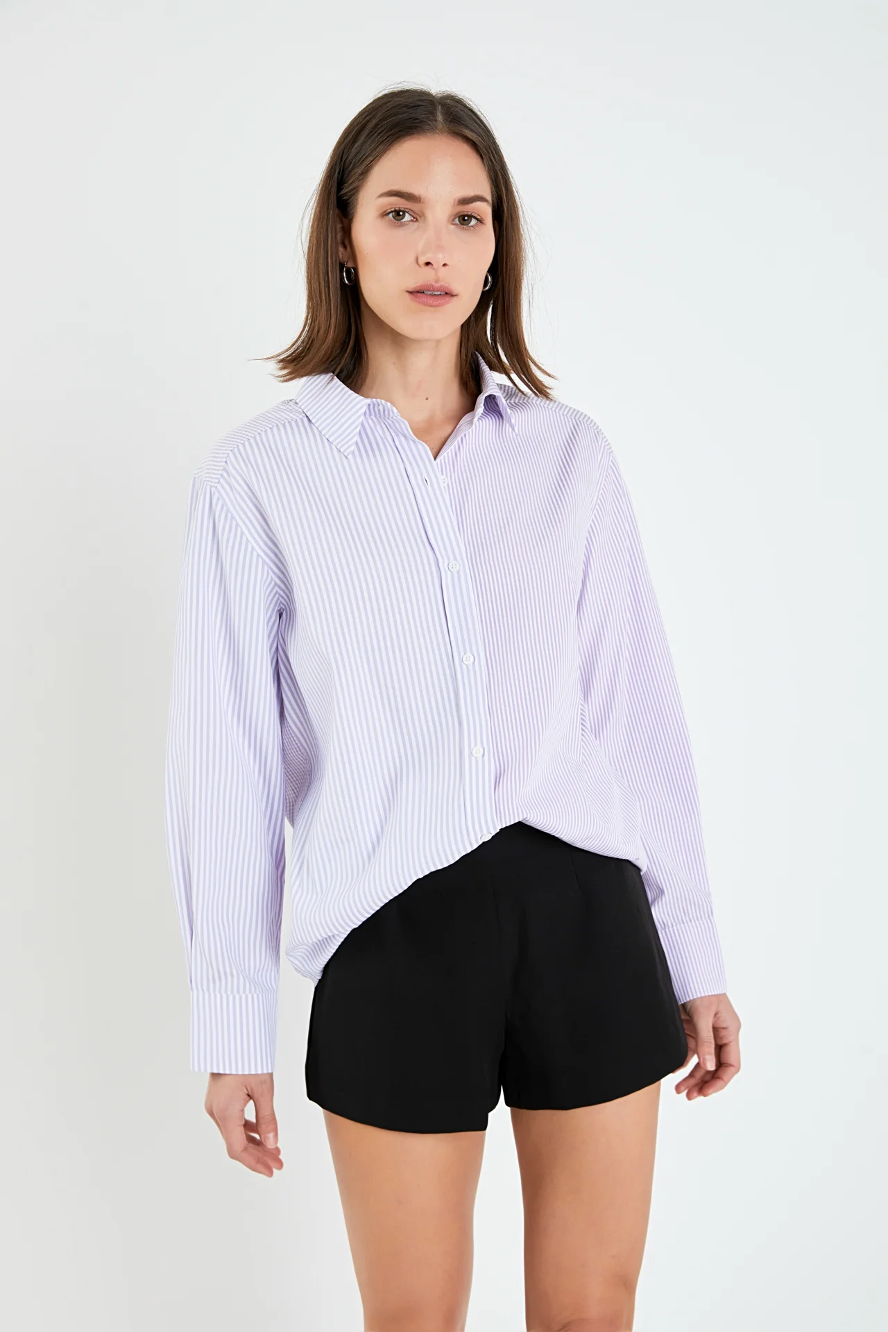 Essential Stripe Collared Shirt - Image 11